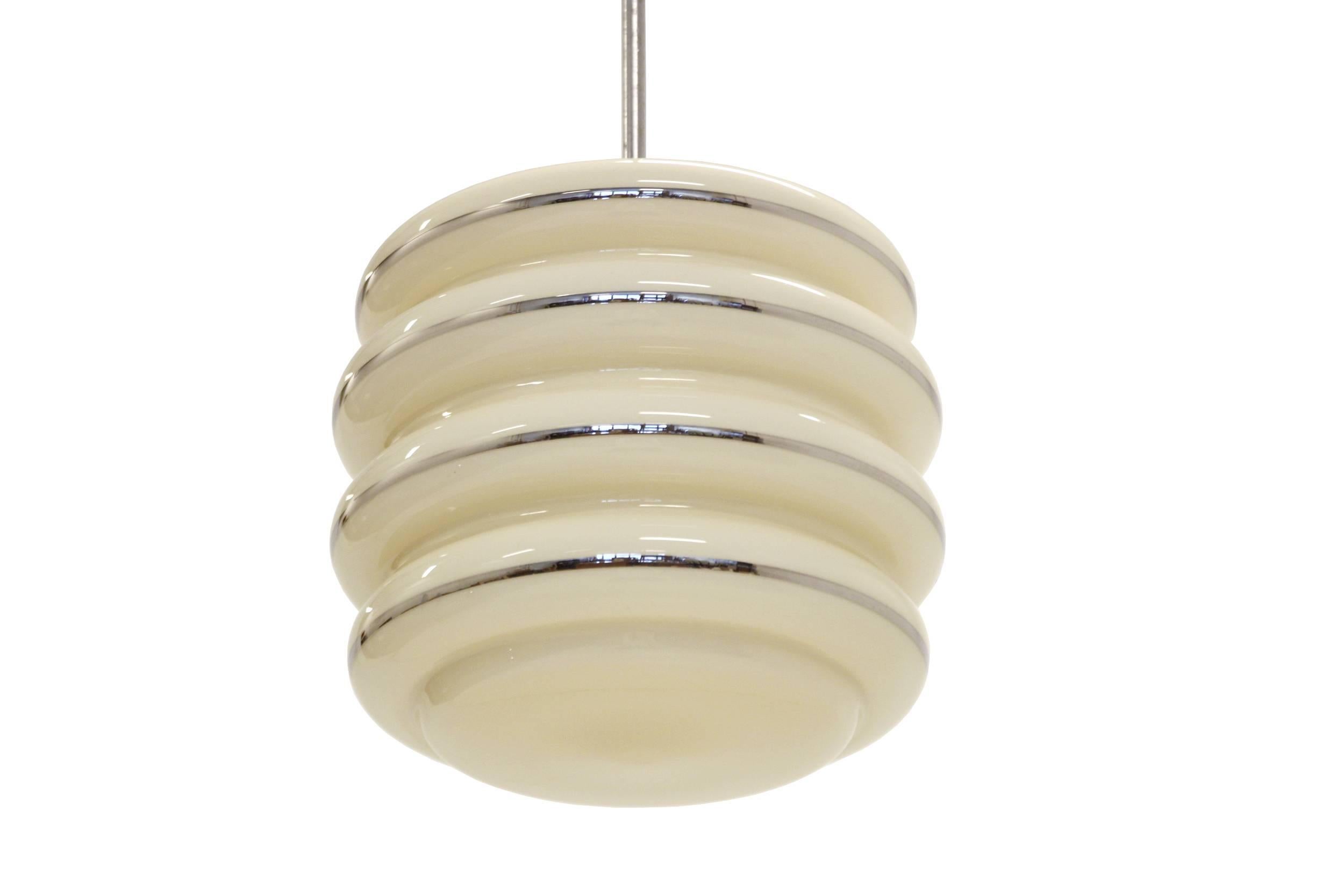 Scandinavian Rare Functionalist Ceiling Light, 1950s