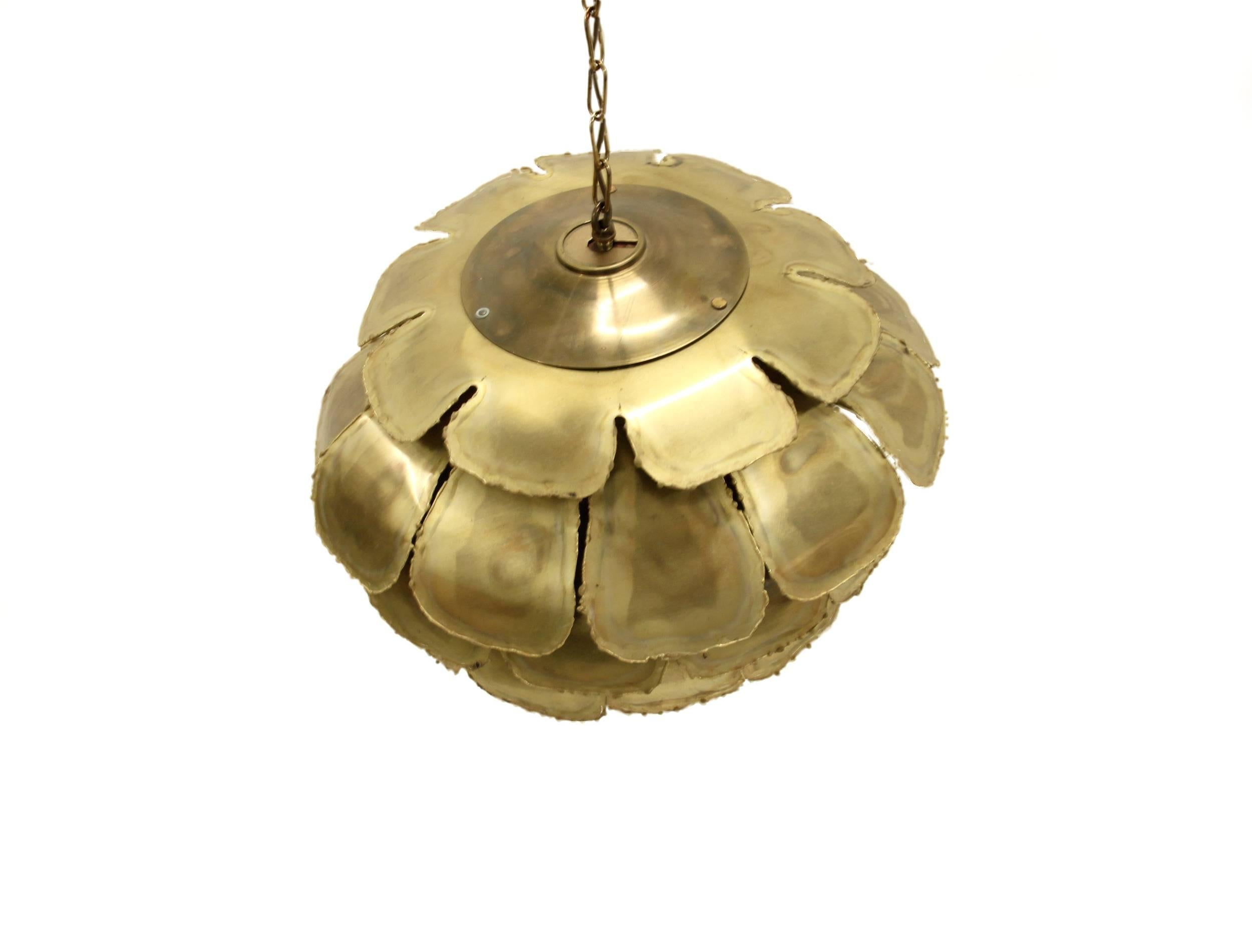 Late 20th Century Artichoke Ceiling Lamp by Svend Aage Holm Sorensen, 1970s