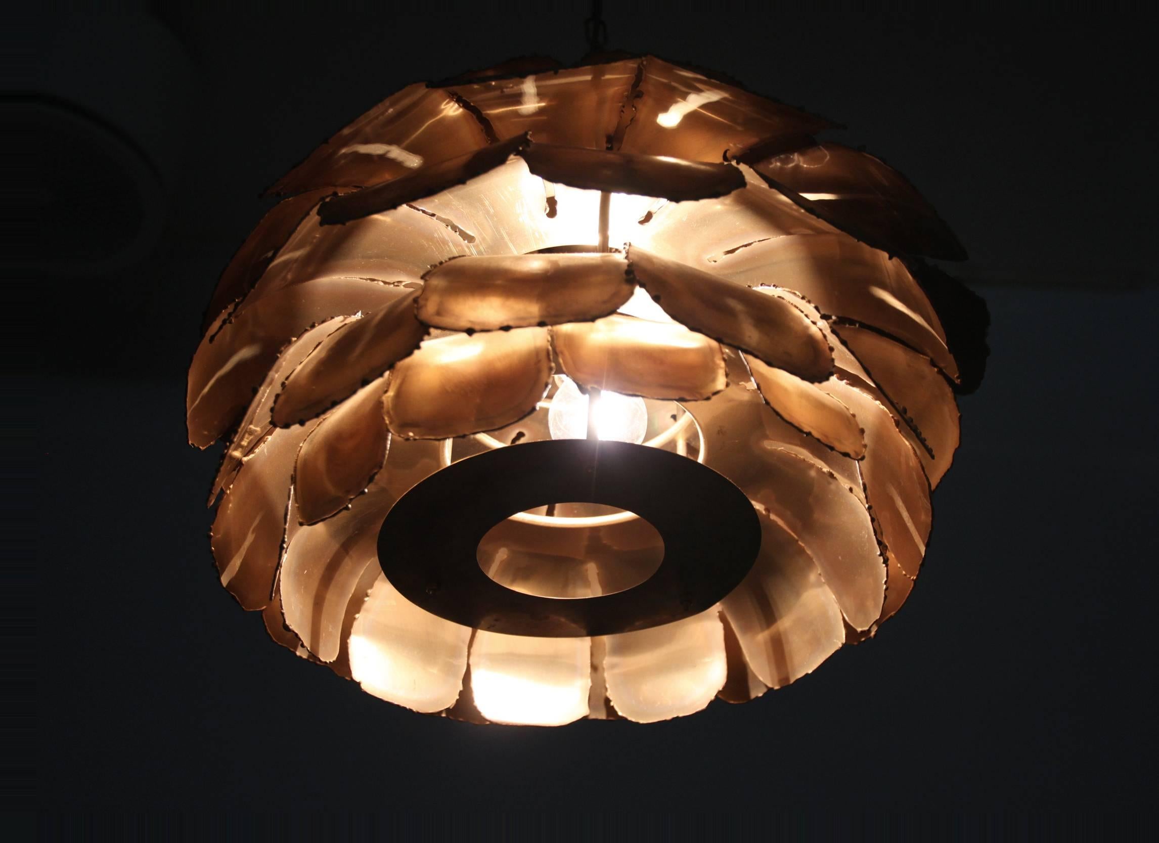 Artichoke Ceiling Lamp by Svend Aage Holm Sorensen, 1970s 2