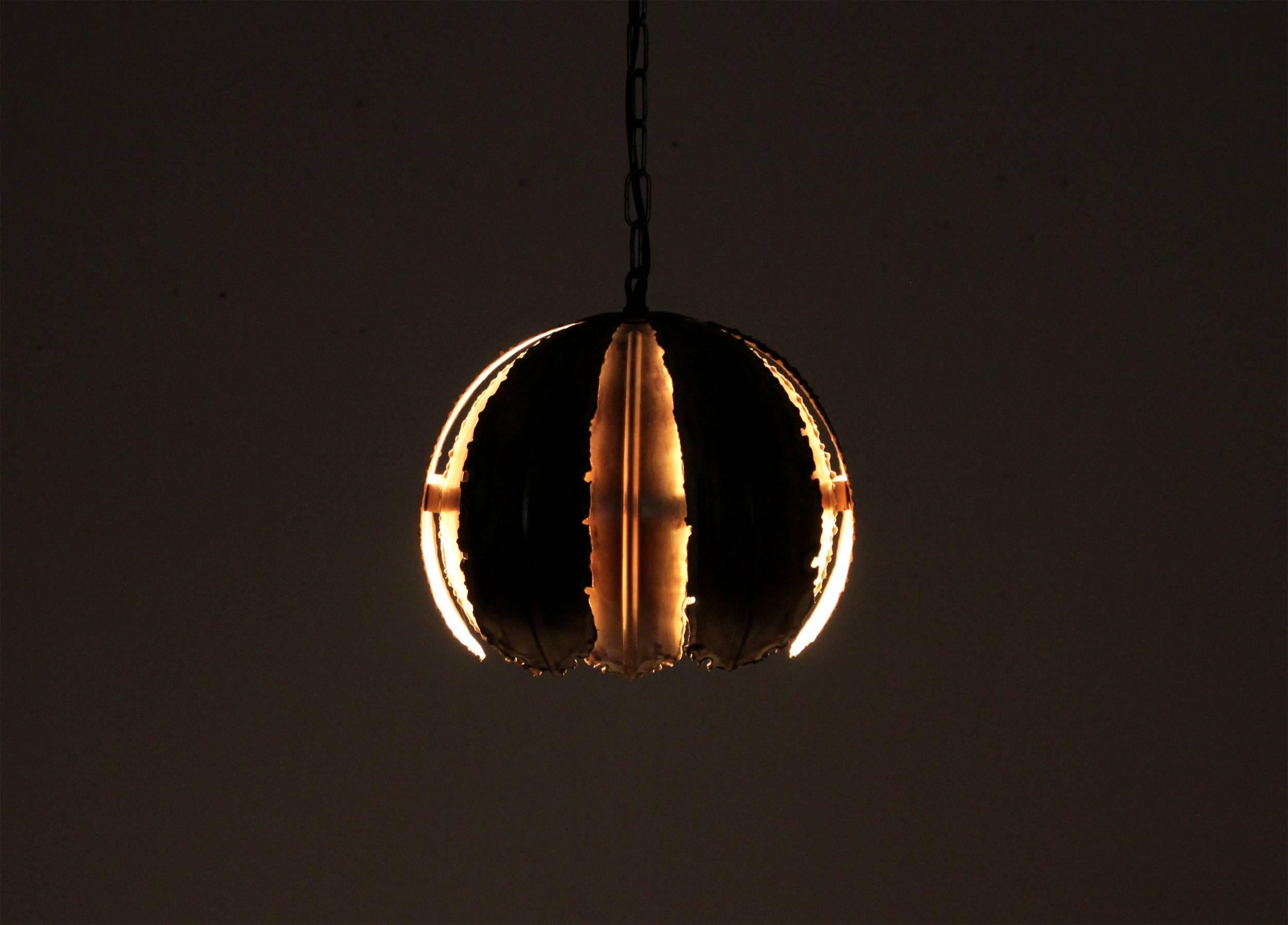 Late 20th Century Ceiling Pendant 'Poppy' by Svend Aage Holm Sorensen, 1970s