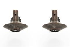 Pair of Mid-Century Outdoor Lights by Finn Lunde, 1970s