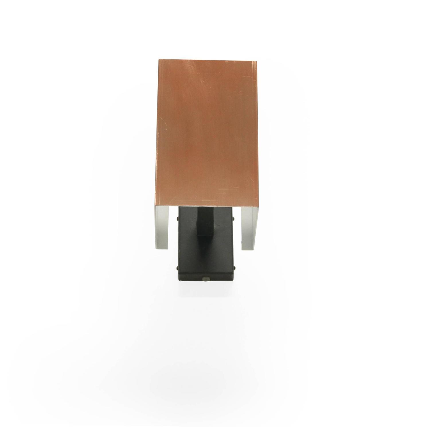 Set of Fourteen Scandinavian Wall Lights in Copper by Finn Lunde, 1970s For Sale at 1stdibs