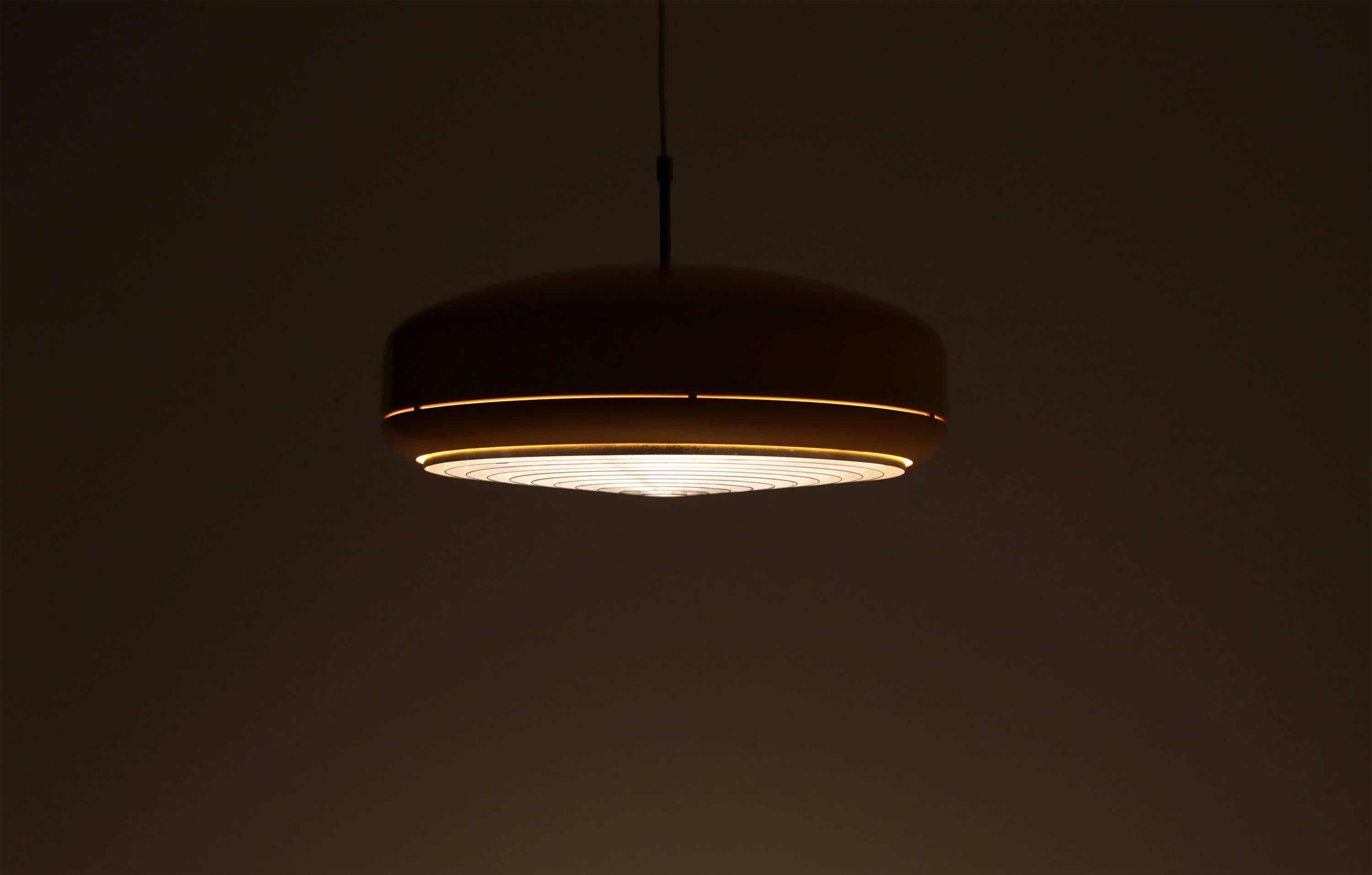 Refreshing Scandinavian Ceiling Light by Falkenbergs, 1970s In Excellent Condition In Oslo, NO