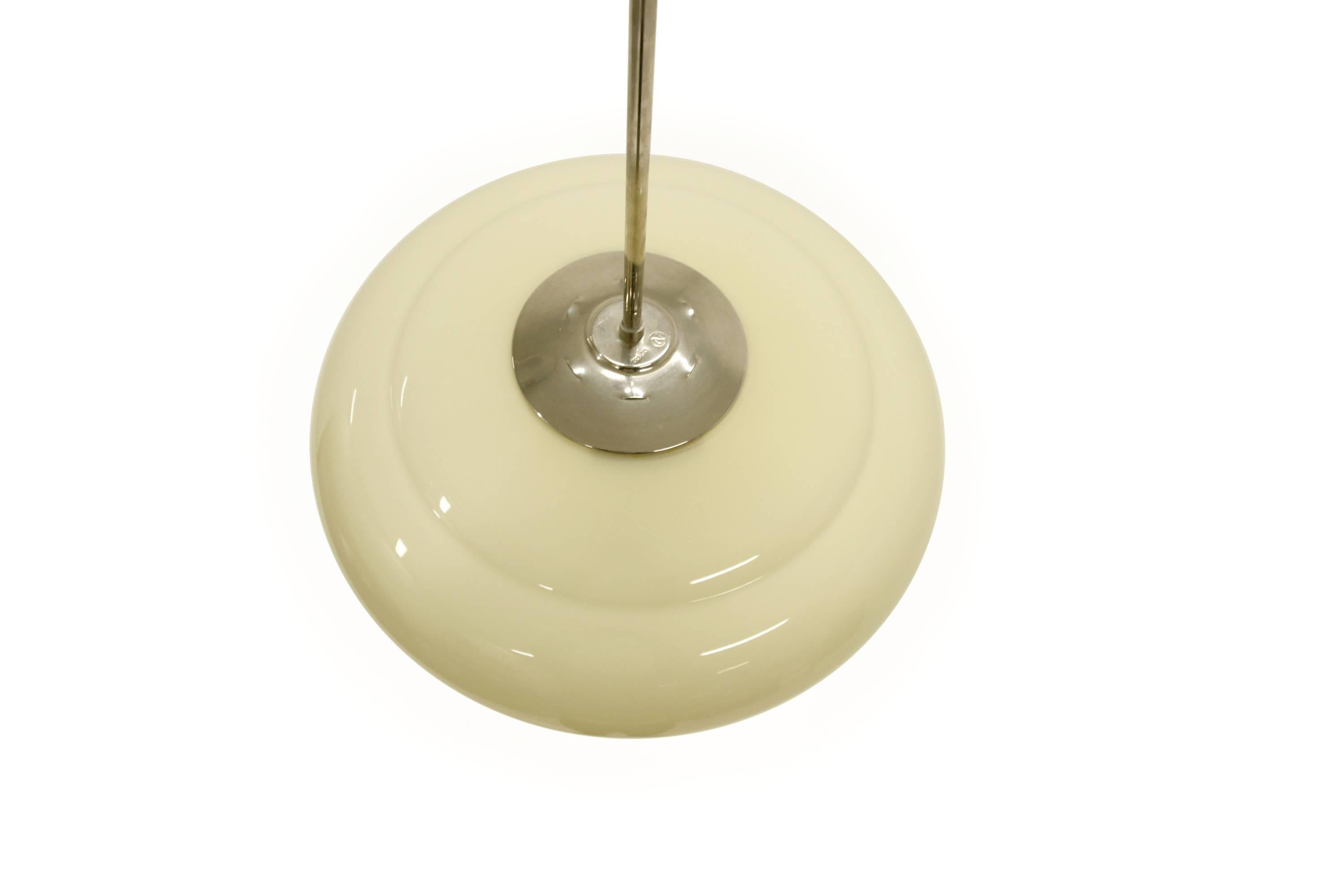 Norwegian Scandinavian Functionalist Ceiling Light, 1950s