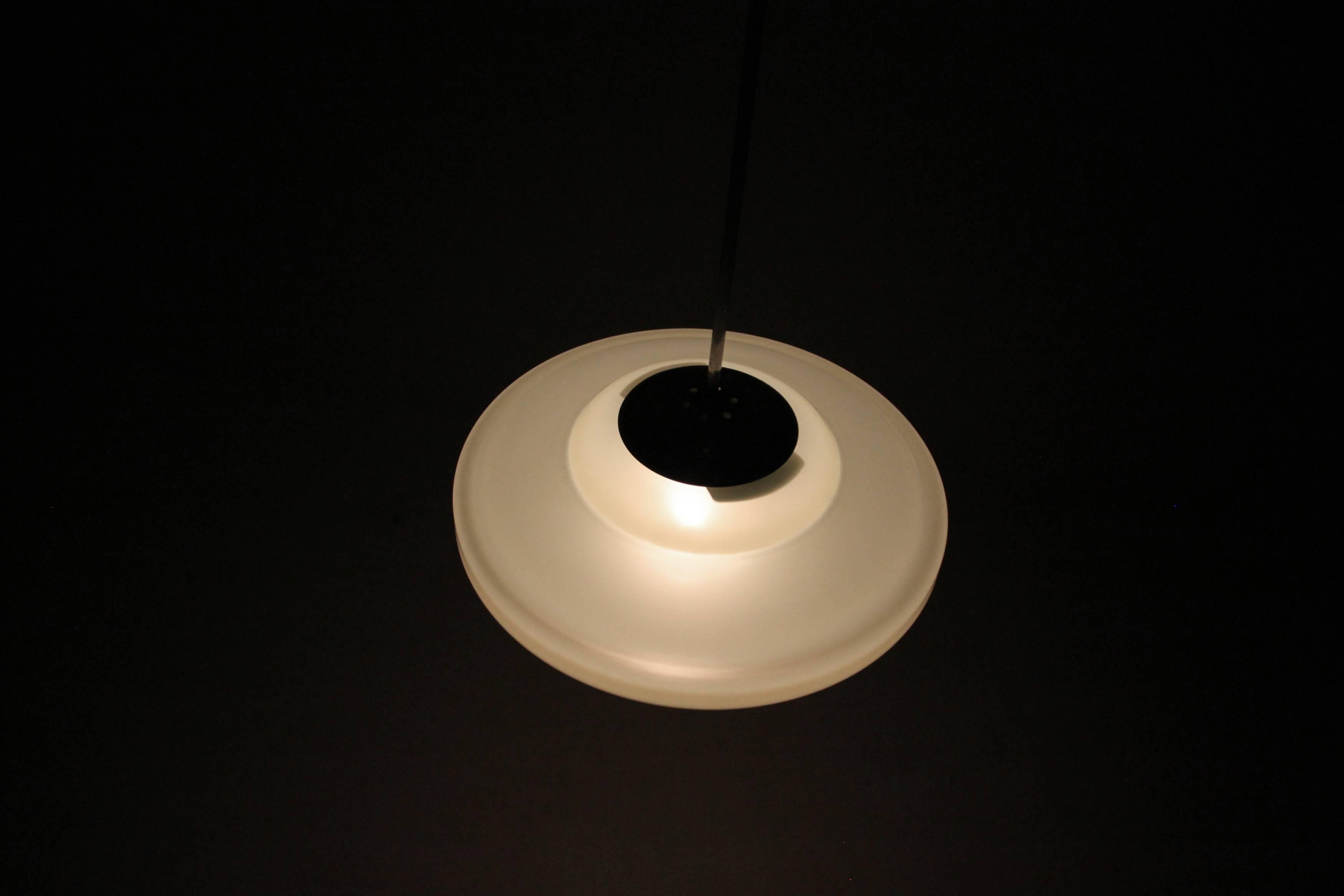 Functionalist Ceiling Light by Høvik Verk, 1950s 1