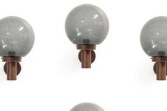 Set of Four Outdoor Wall Lights by Falkenbergs Belysning, Sweden, 1970