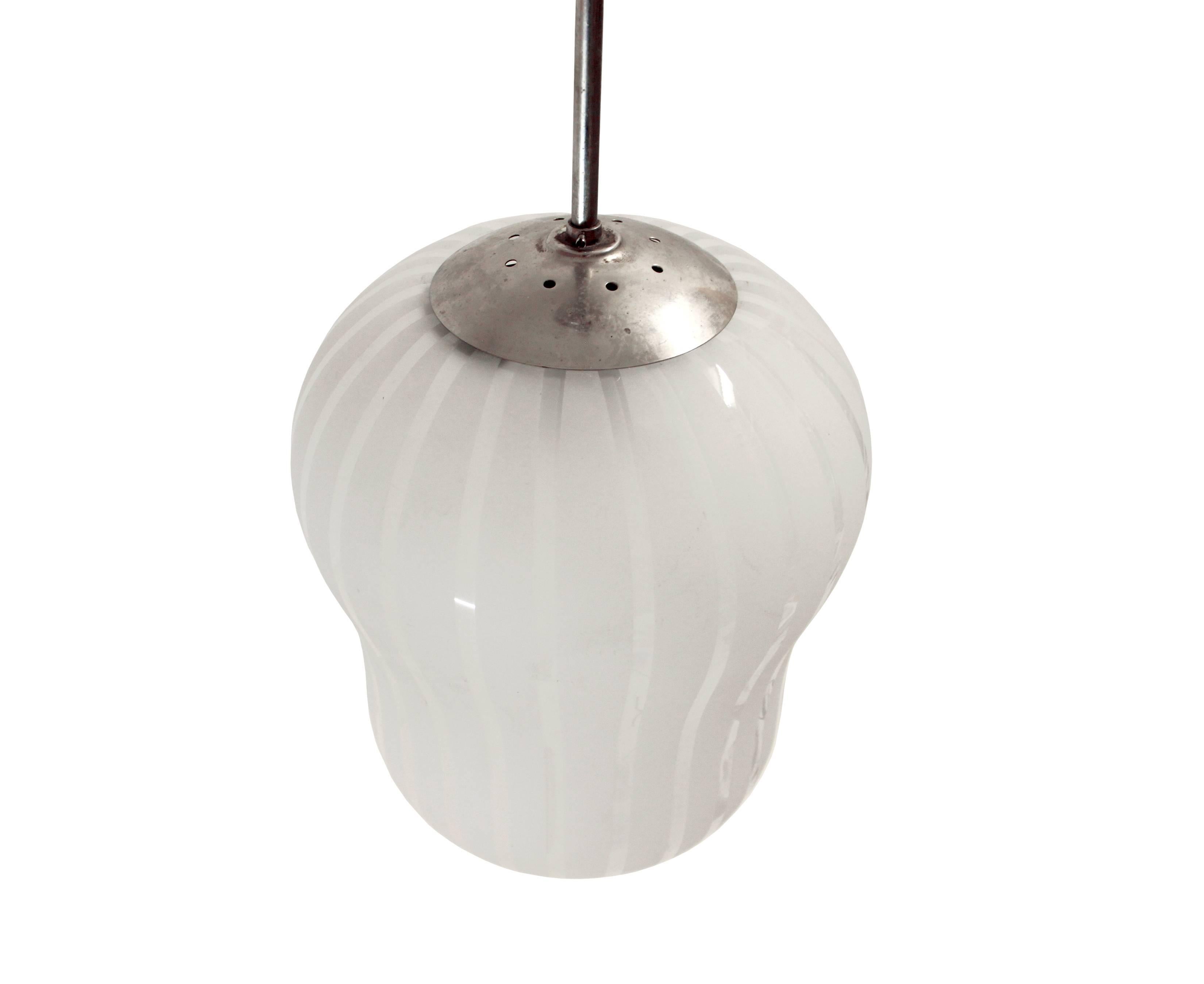 Swedish Large Functionalist Ceiling Light by Gunnel Nyman, Sweden, 1950s