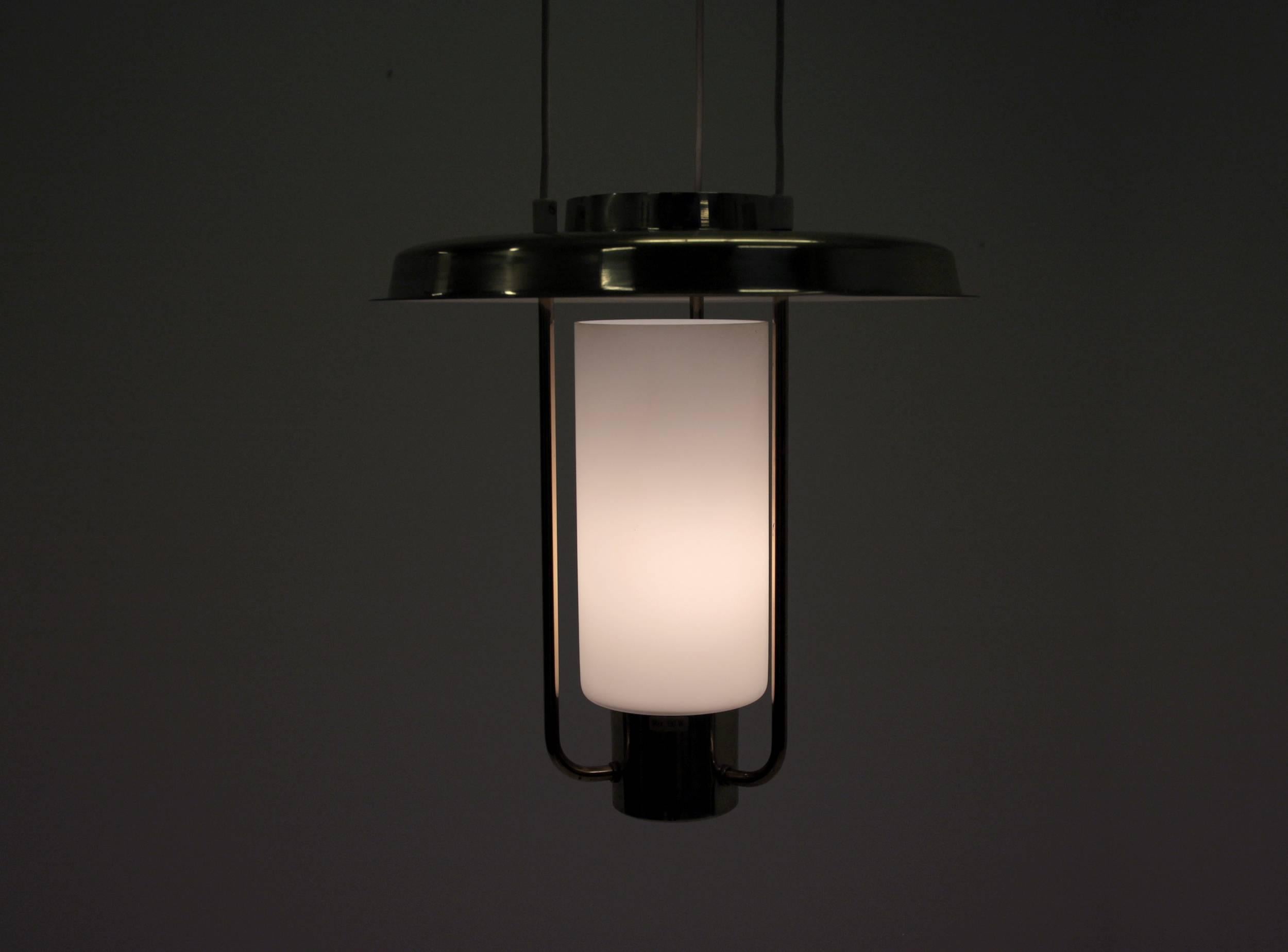 Brass Ceiling Lamp T-825 by Hans Agne Jakobsson, 1960s For Sale