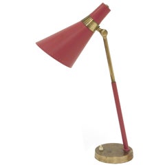 Table Lamp by Jonas Hidle for Høvik Verk, 1950s