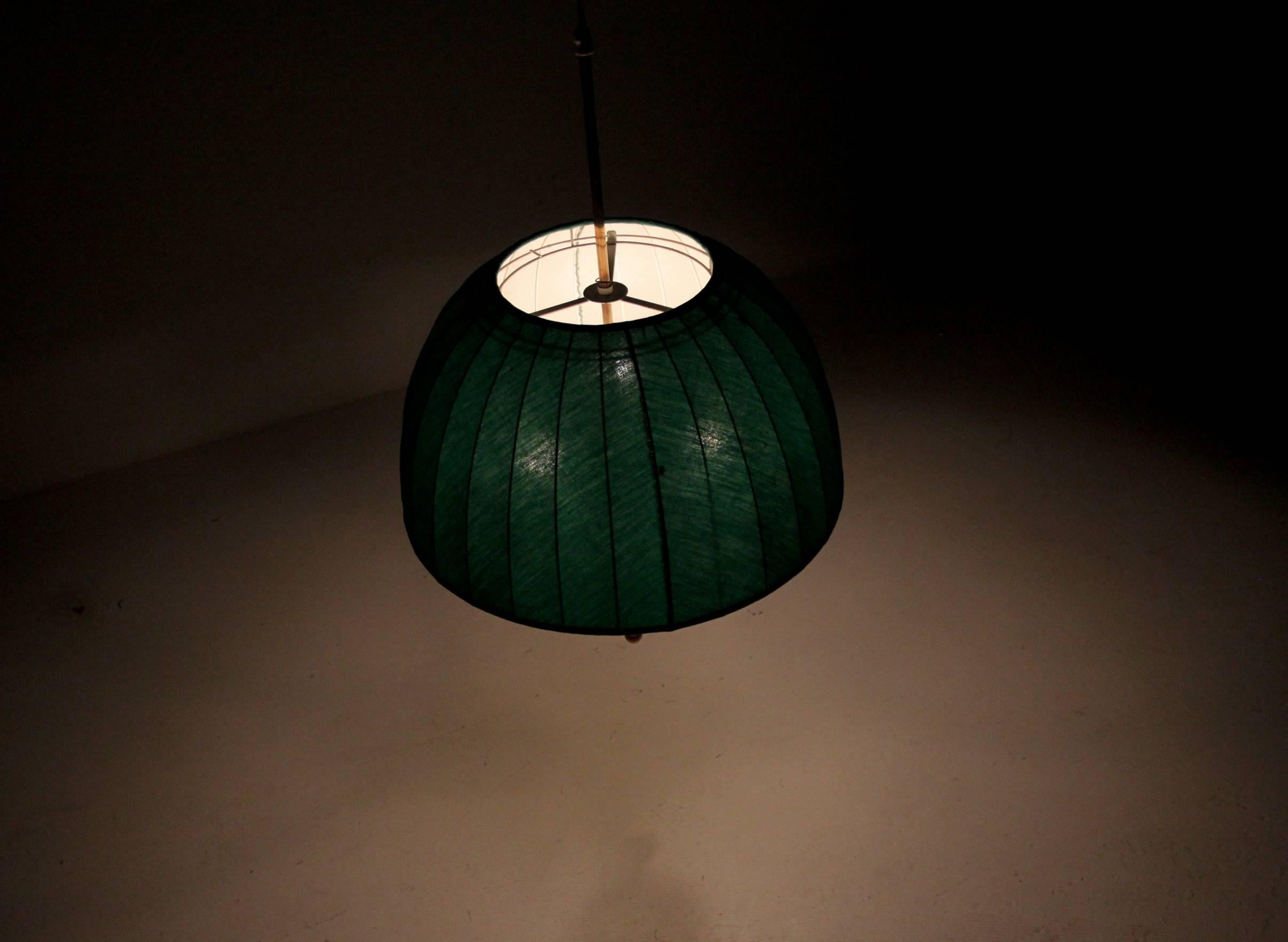 Brass Ceiling Lamp by Hans-Agne Jakobsson, 1970s