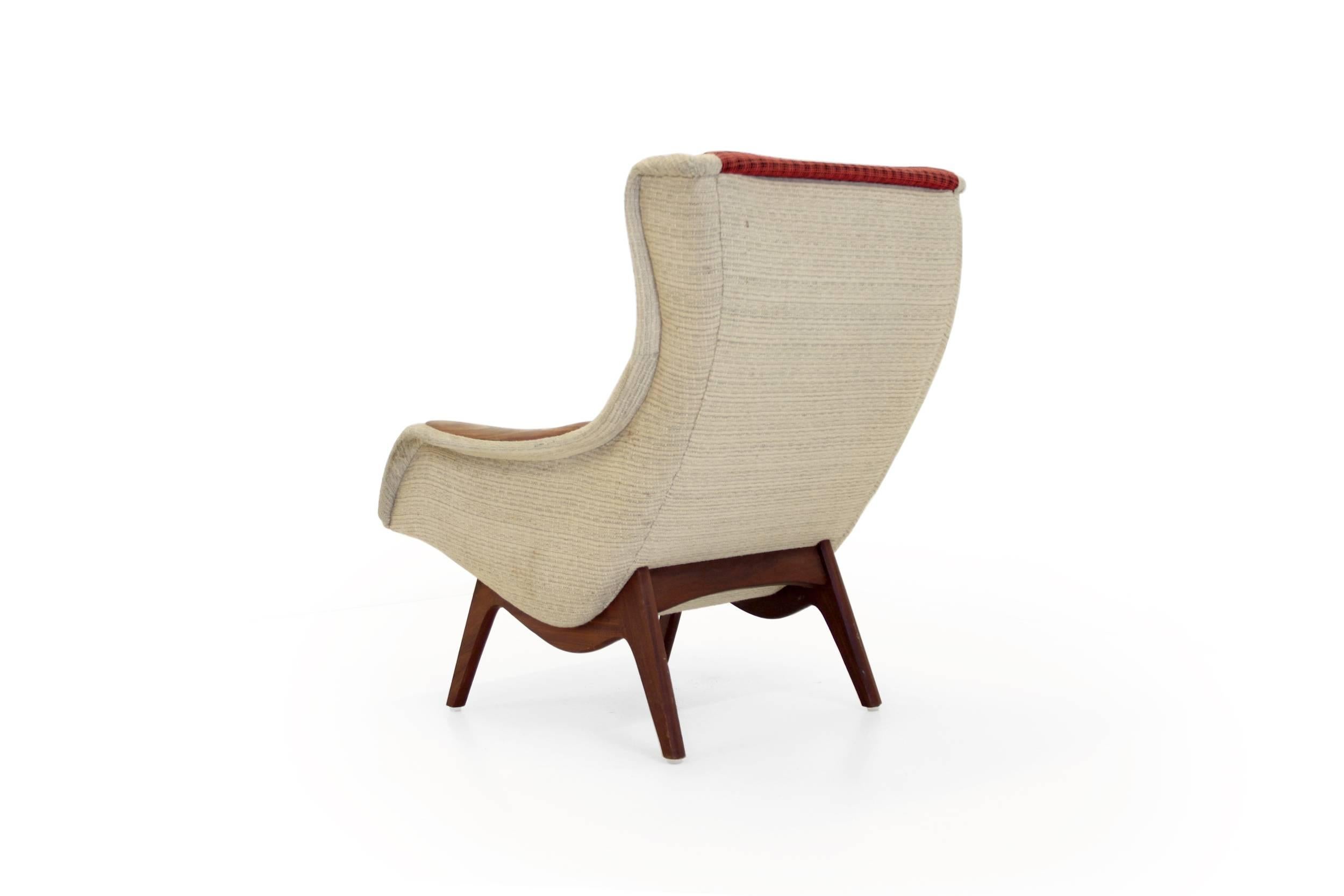 Scandinavian Rare Lounge Chair by Rolf Hesland