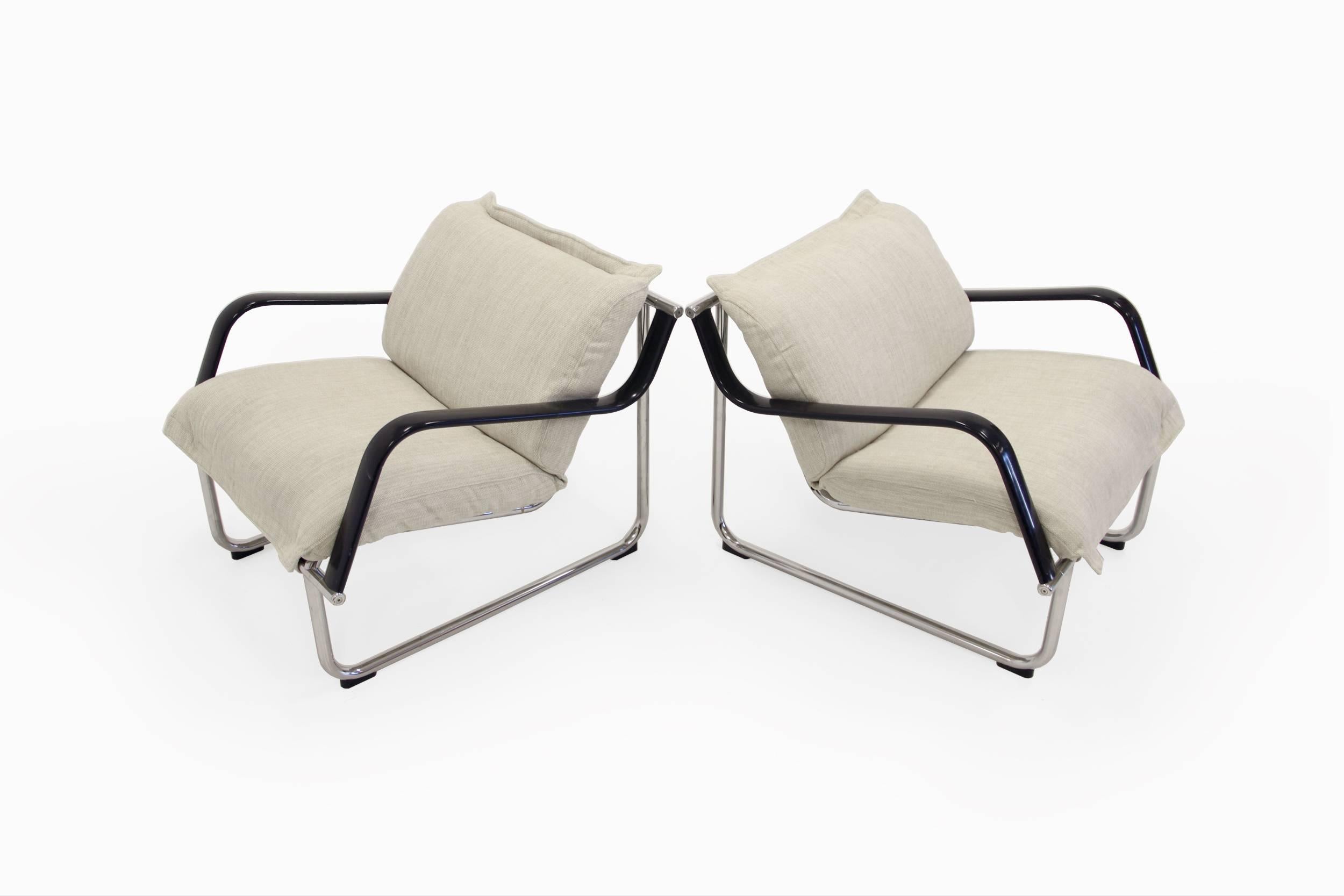 Pair of Lounge Chairs by Yrjö Kukkapuro In Excellent Condition In Oslo, NO