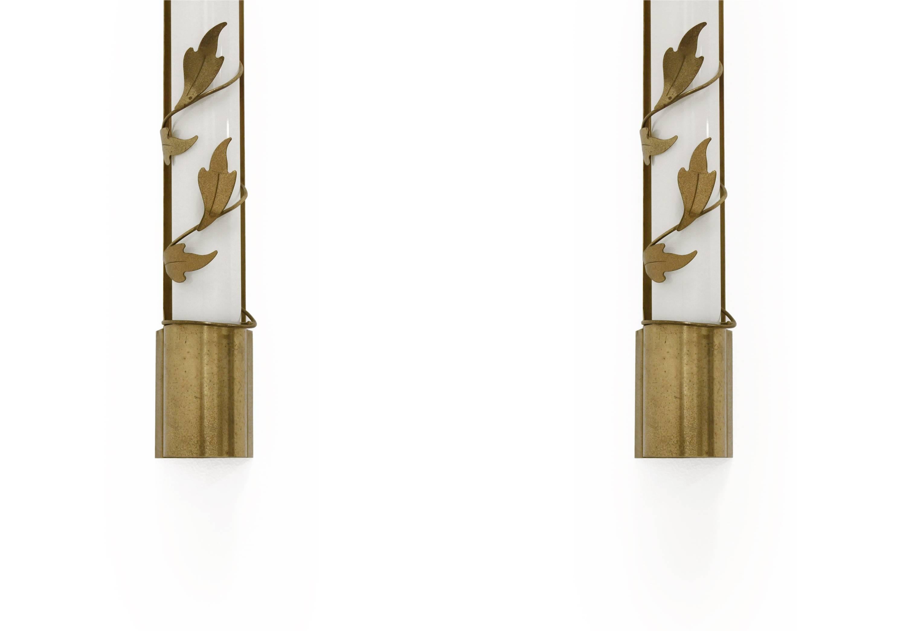 Mid-Century Modern Pair of Mid-Century Wall Lights by K&H, Norway, 1960s