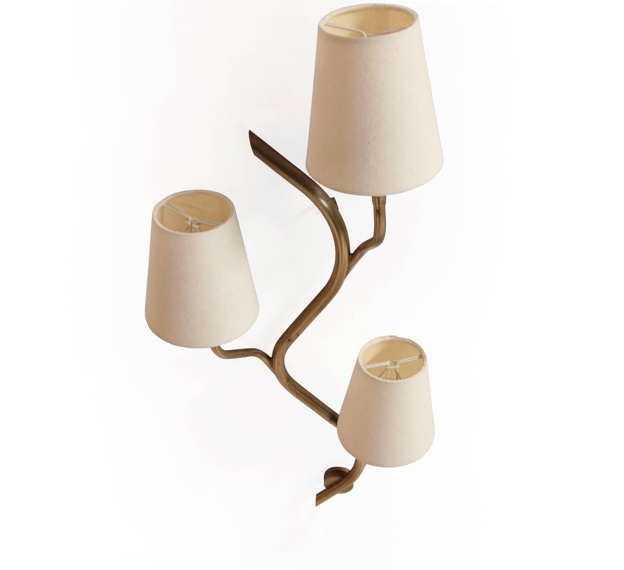 Norwegian Large Midcentury Wall Light by Astra, Norway, 1960s