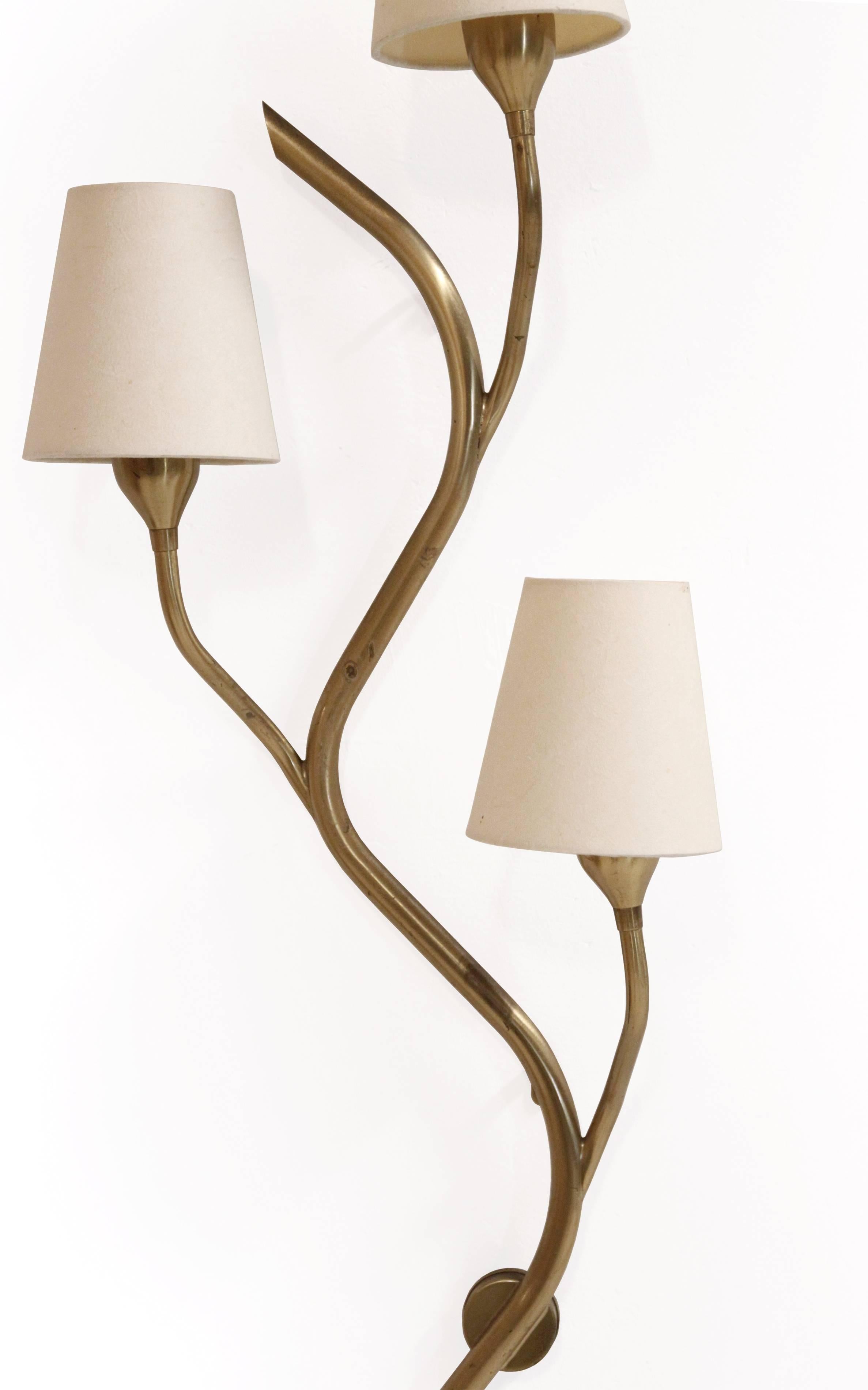Mid-Century Modern Large Midcentury Wall Light by Astra, Norway, 1960s
