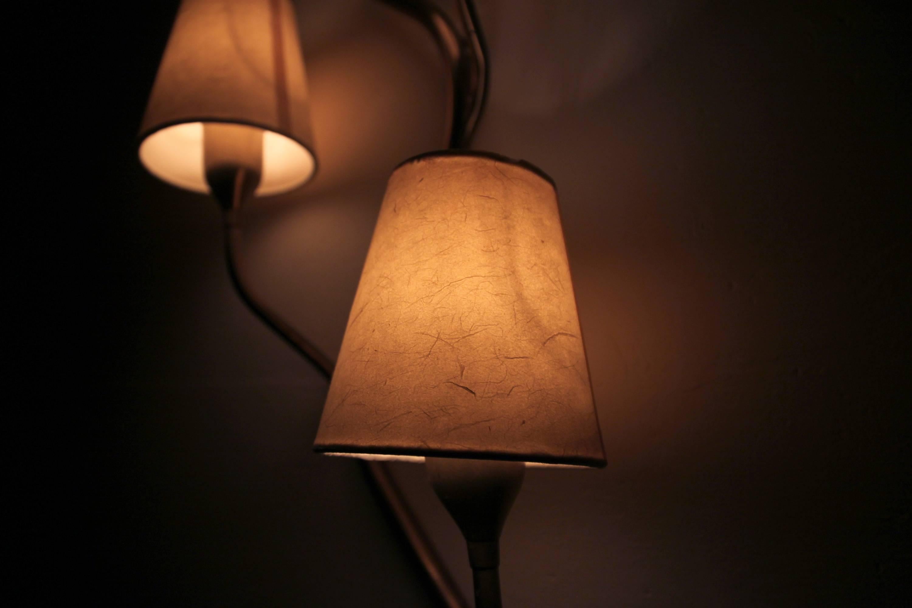 Large Midcentury Wall Light by Astra, Norway, 1960s 2