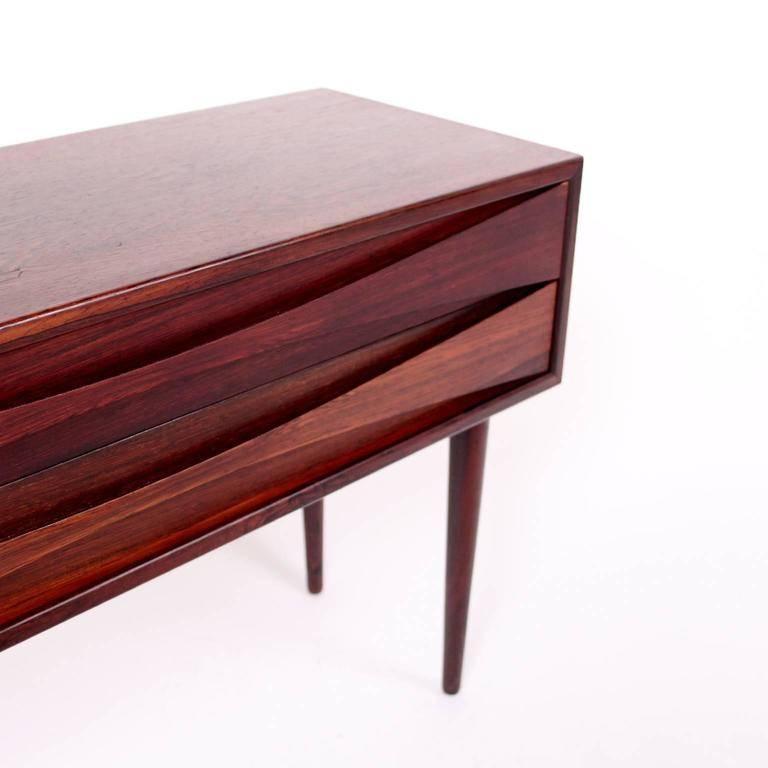 Danish Arne Vodder Rosewood Bedside Tables