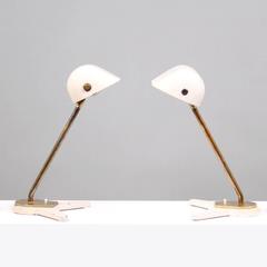 Arne Jacobsen & Hans J. Wegner, Pair of Table Lamps