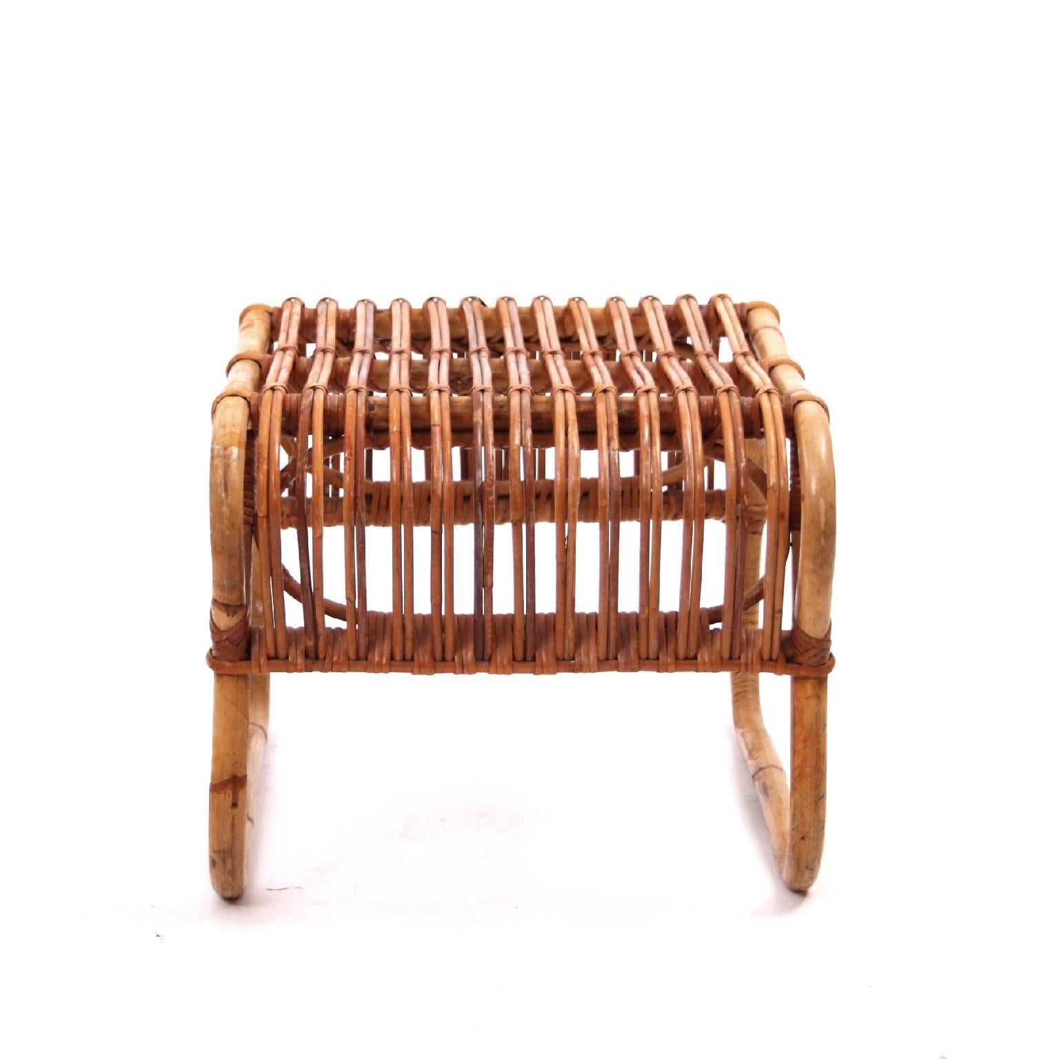 20th Century Viggo Boesen, Pair of Bamboo Lounge Chairs