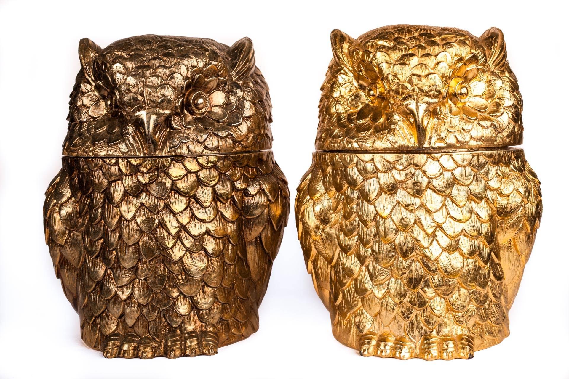 20th Century Owl Ice Bucket by Mauro Manetti For Sale
