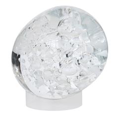 Optical Clear Lucite Bubble Sculpture