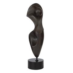 Abstract Deco Female Nude Sculpture