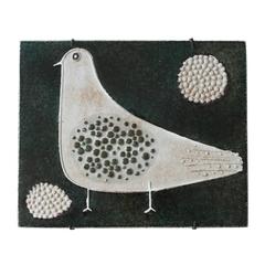 Sylvia Leuchovius Ceramic Wall Plaque for Rorstrand