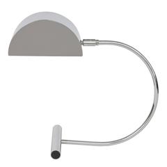 Koch and Lowy Chrome Cantilevered Modernist Desk Lamp