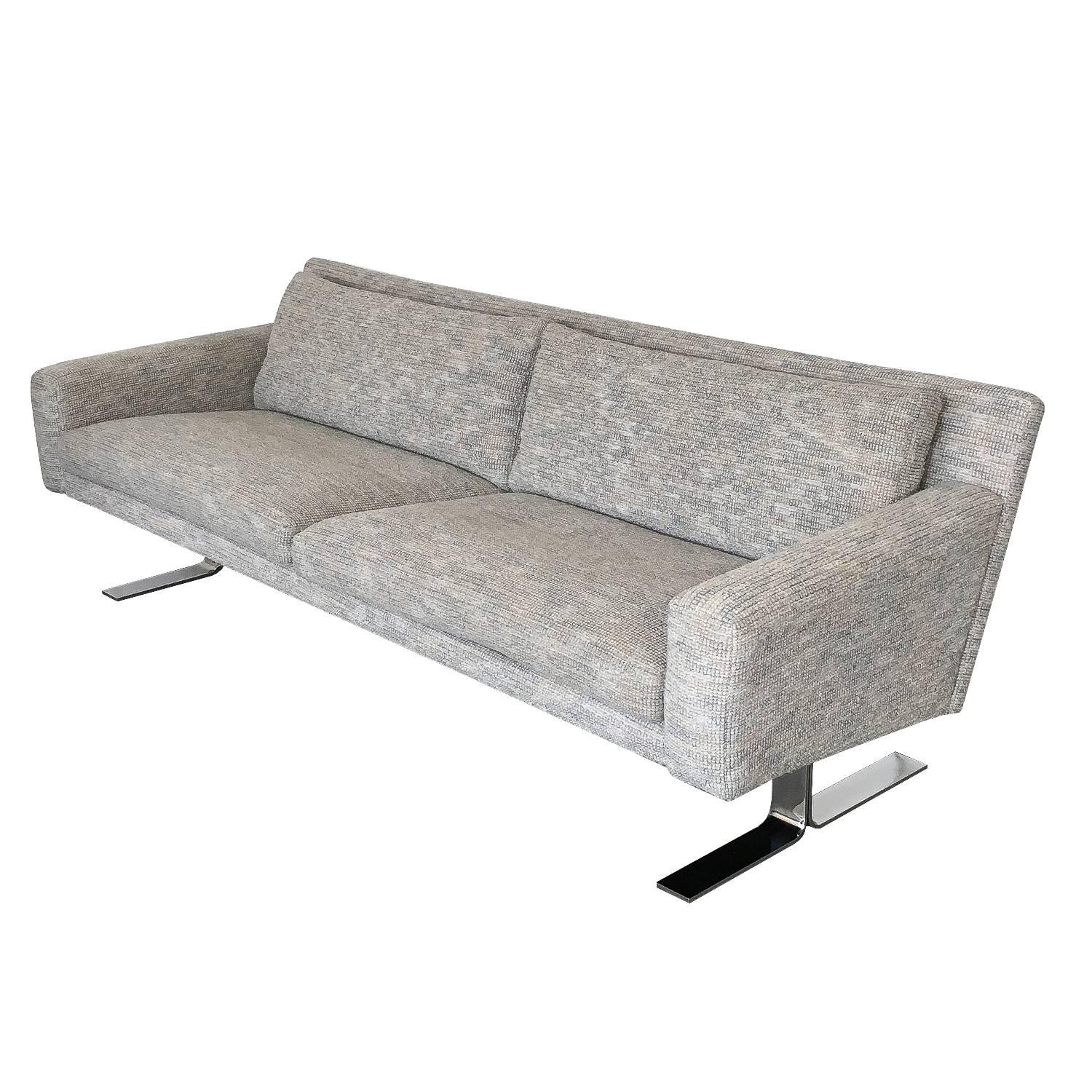 sofas with chrome legs