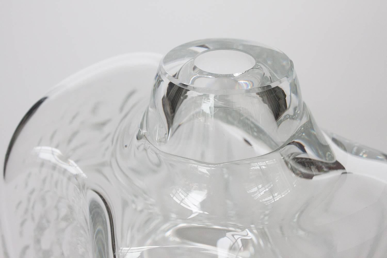 Willem Heesen Manhattan Series Glass Vase for Leerdam Unica 1