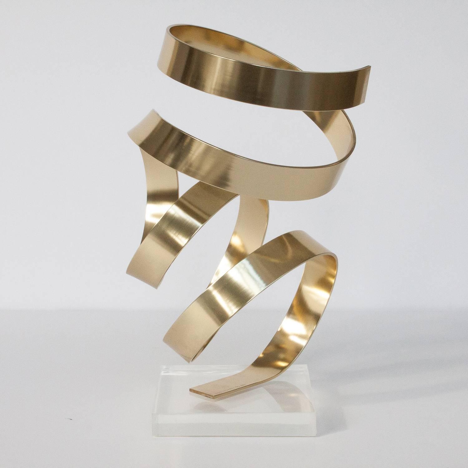 Dan Murphy Abstract Ribbon Sculpture at 1stdibs