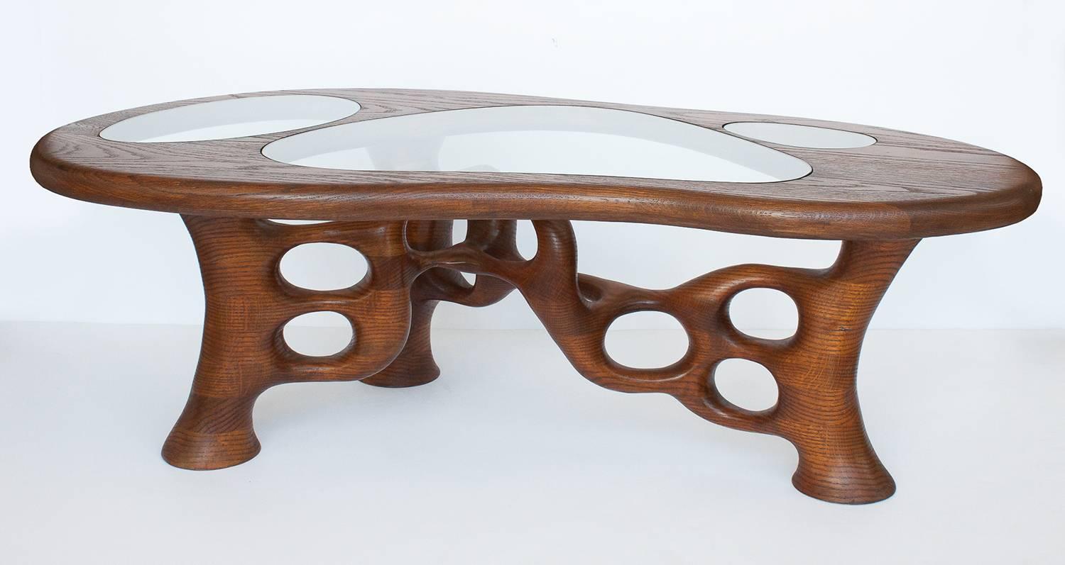 Mid-Century Modern Craig Lauterbach Freeform Sculptural Coffee Table