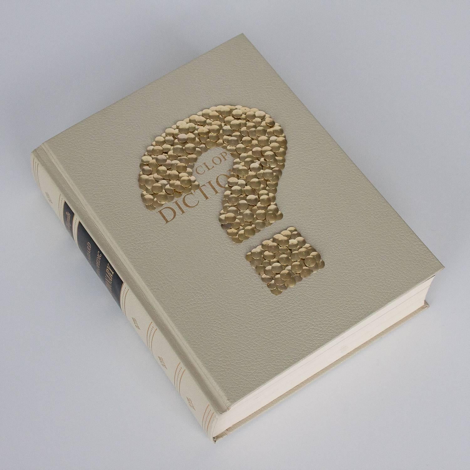 Modern Brass Adorned Dictionary by Brian Stanziale
