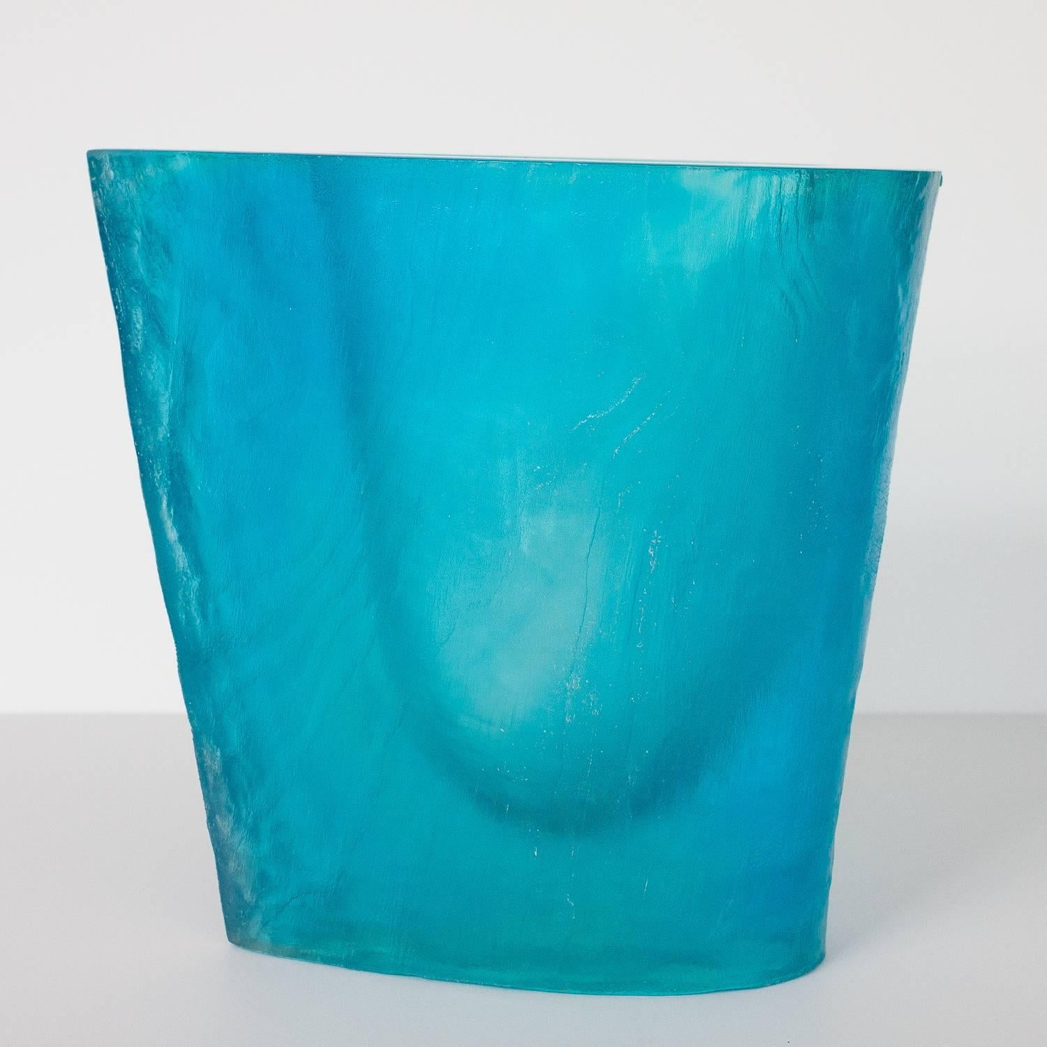 Late 20th Century Terry Balle Resin Sculpture Vase