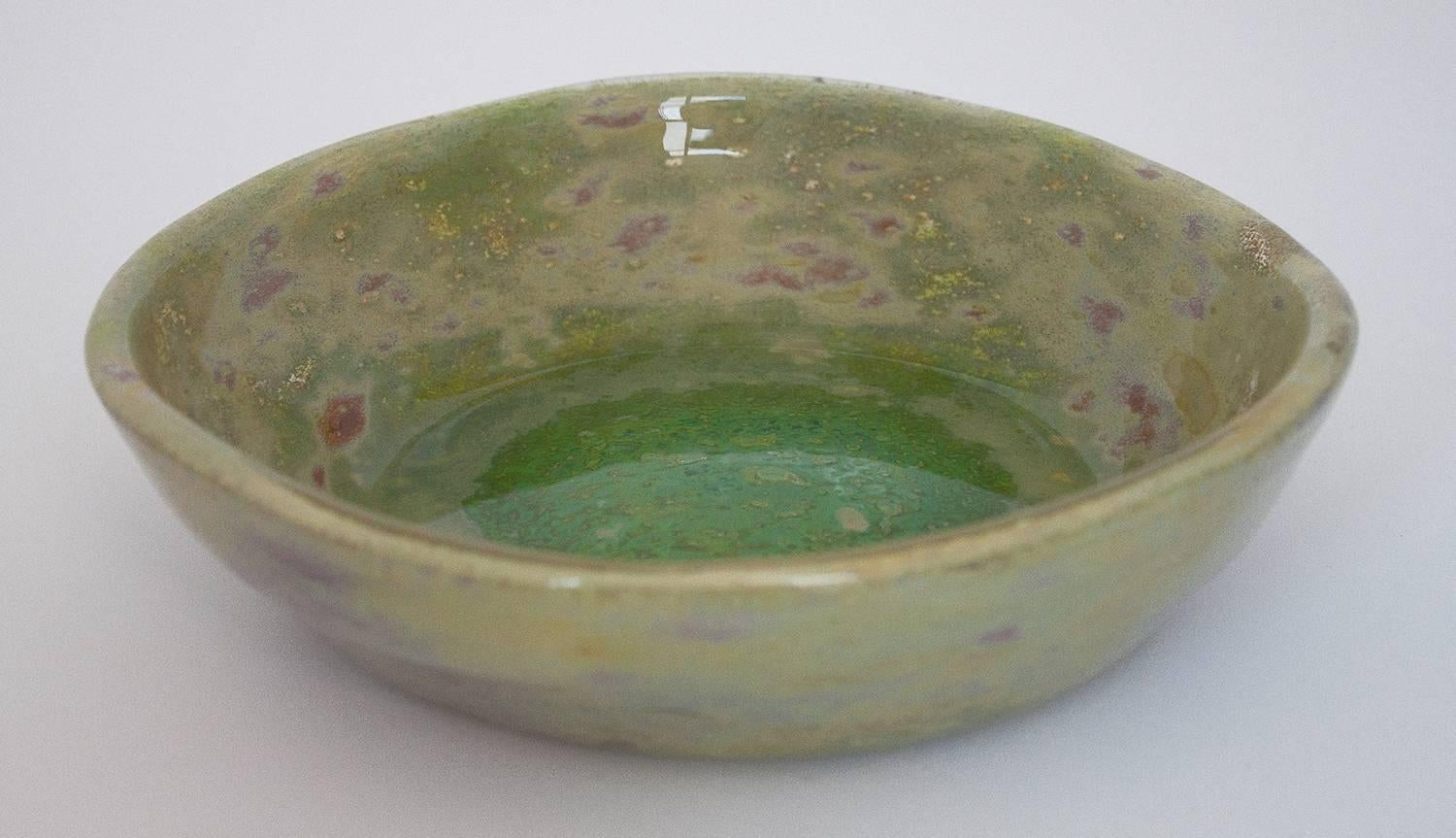 Mid-Century Modern Ercole Barovier e Toso Aborigeni Murano Glass Bowl