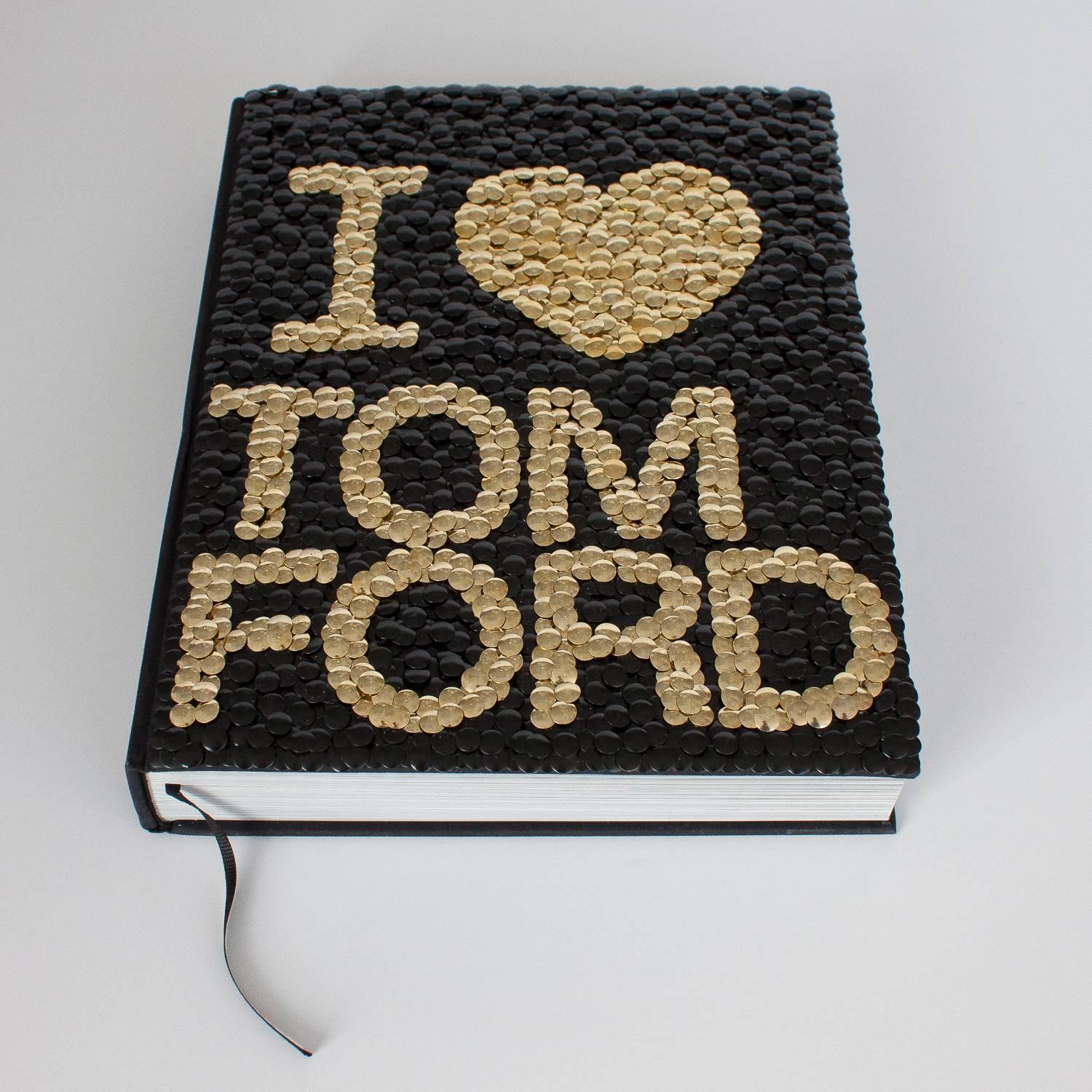 Brass Adorned Tom Ford Book by Brian Stanziale In Excellent Condition In Chicago, IL