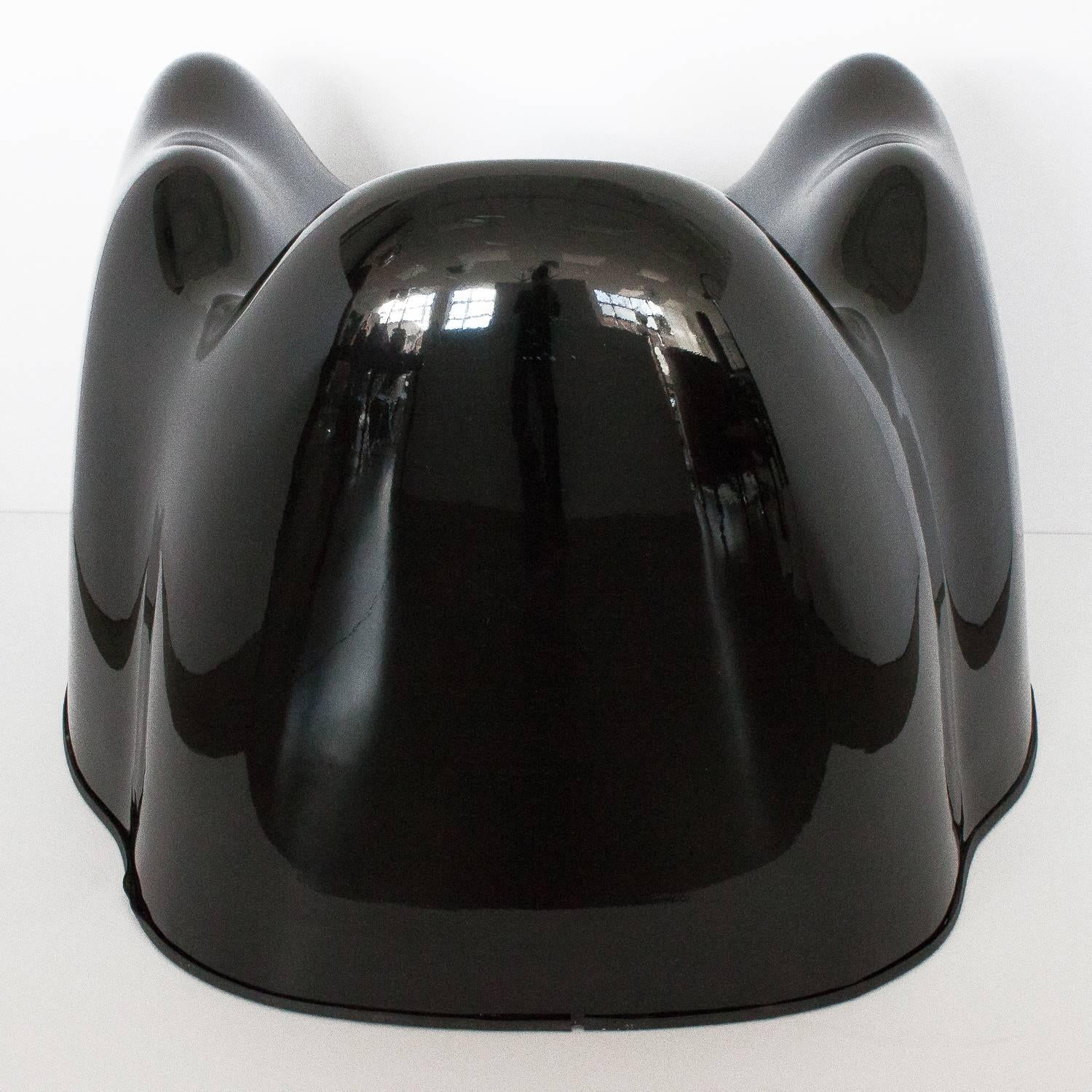 Pair of Black Molar Chairs by Wendell Castle 3