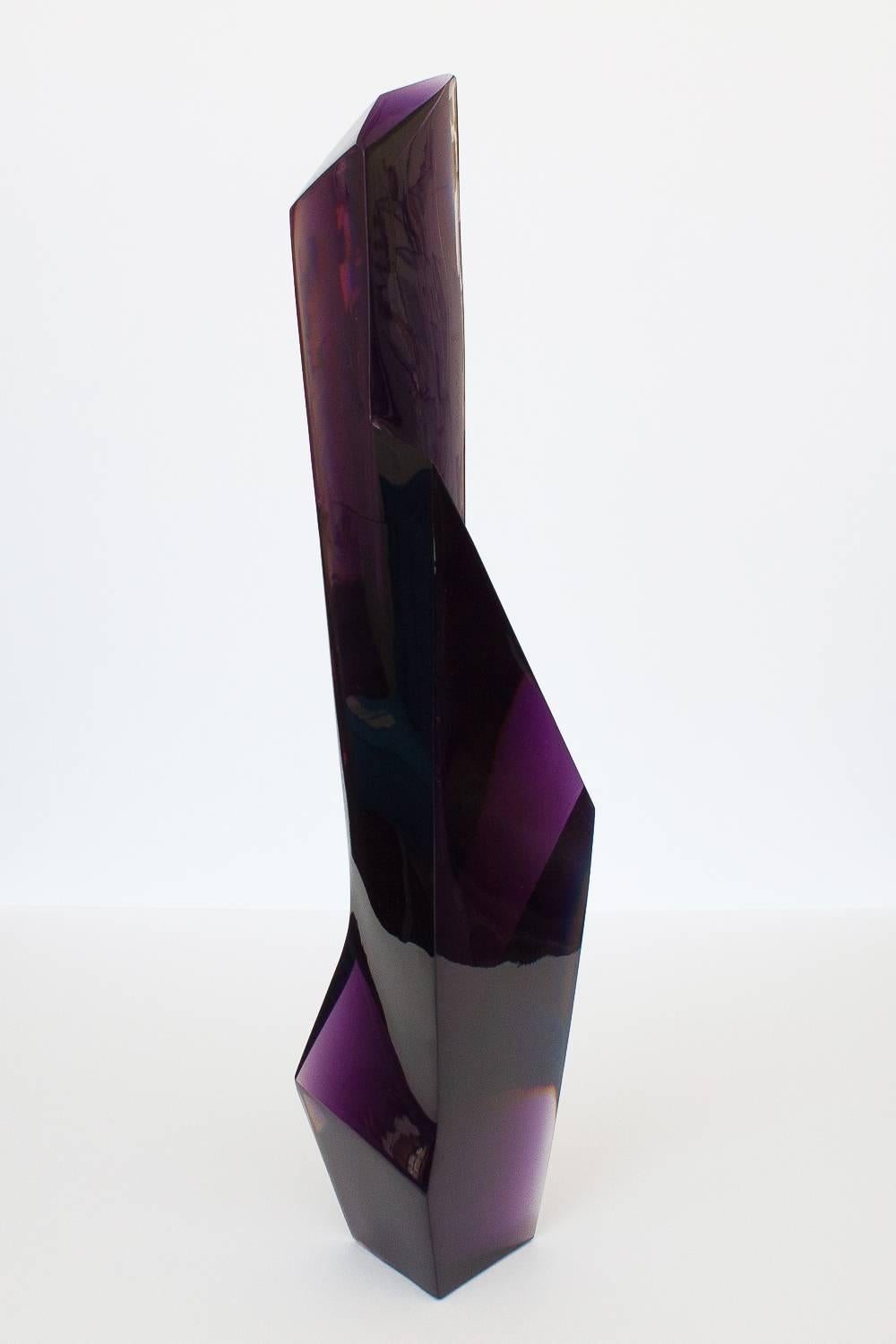 abstract resin sculpture