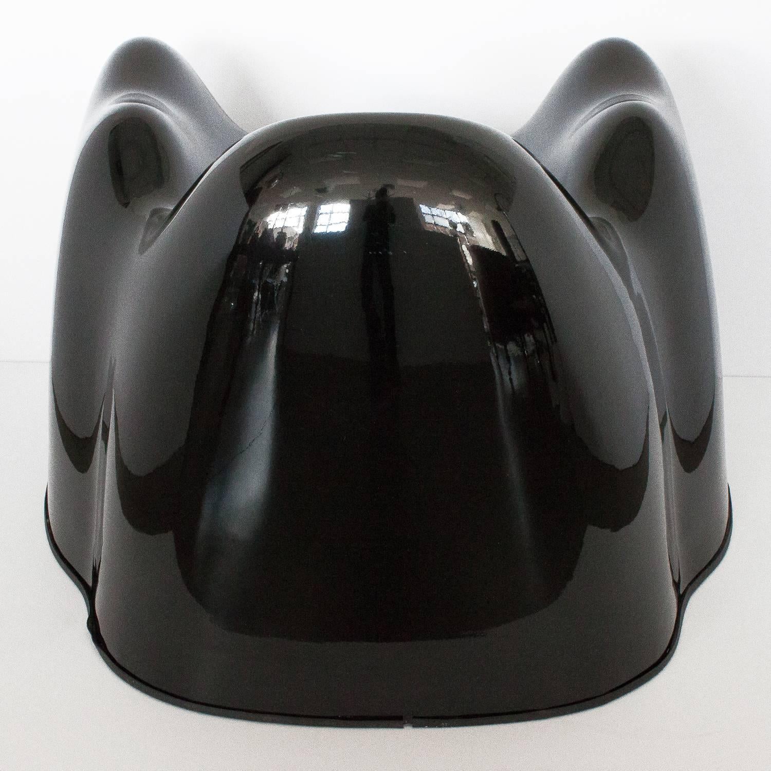 Pair of Black Molar Chairs by Wendell Castle 2