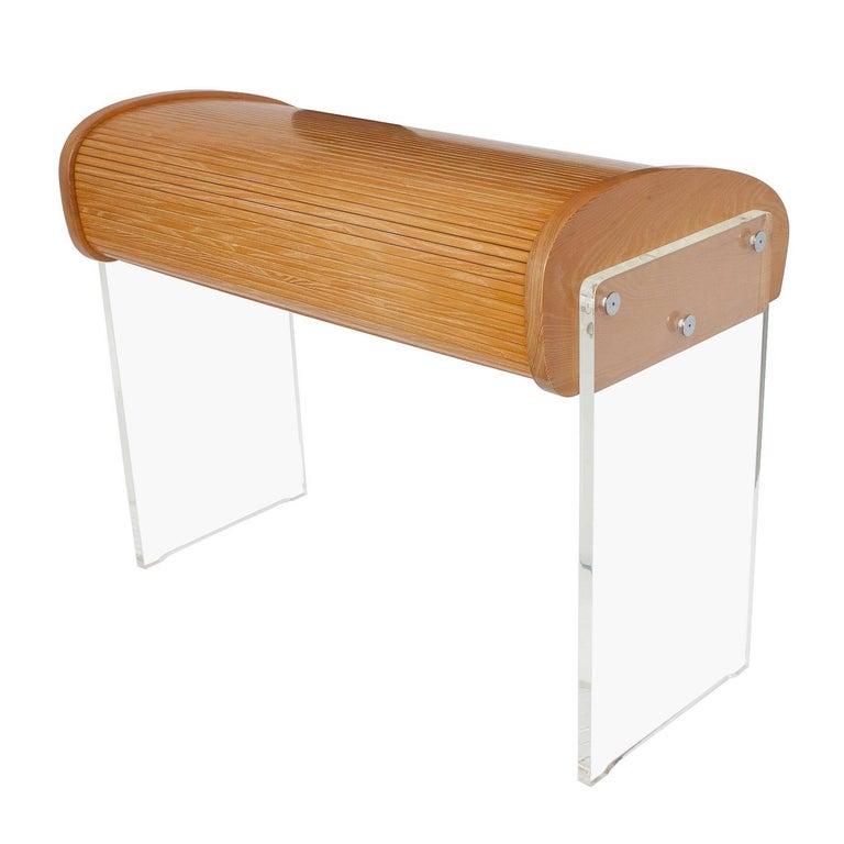 Vladimir Kagan Roll Top Writing Desk At 1stdibs