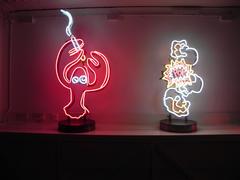 Neon Popcorn Pop-Art Sculpture by Philip Colbert