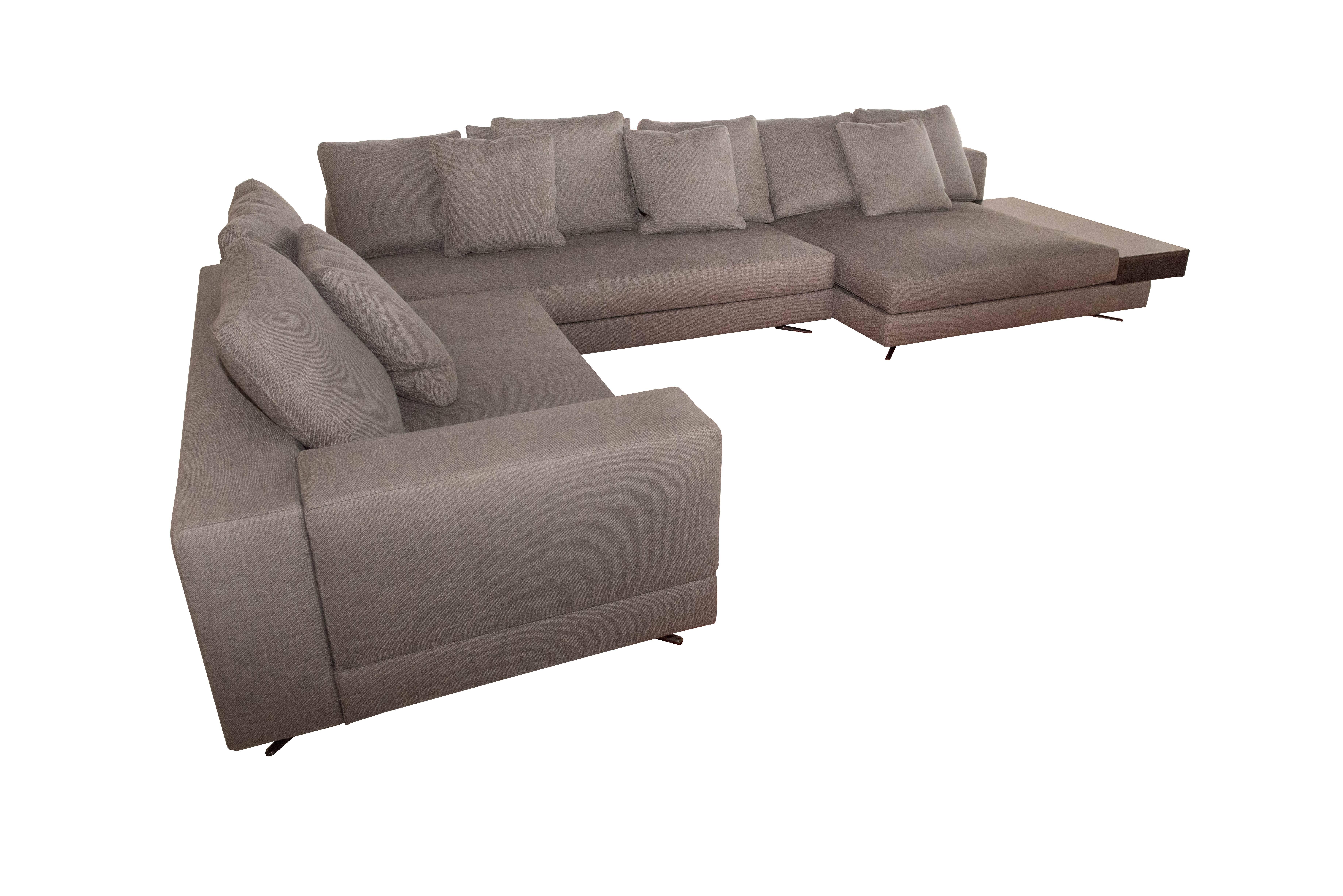 Structure: Multi-ply wood, seat suspension is provided by elastic straps with a high rubber content. 

Structure preparation: Variable-density resilient polyurethane foam padding. The sofa armrests and backrests are covered with a channeled goose