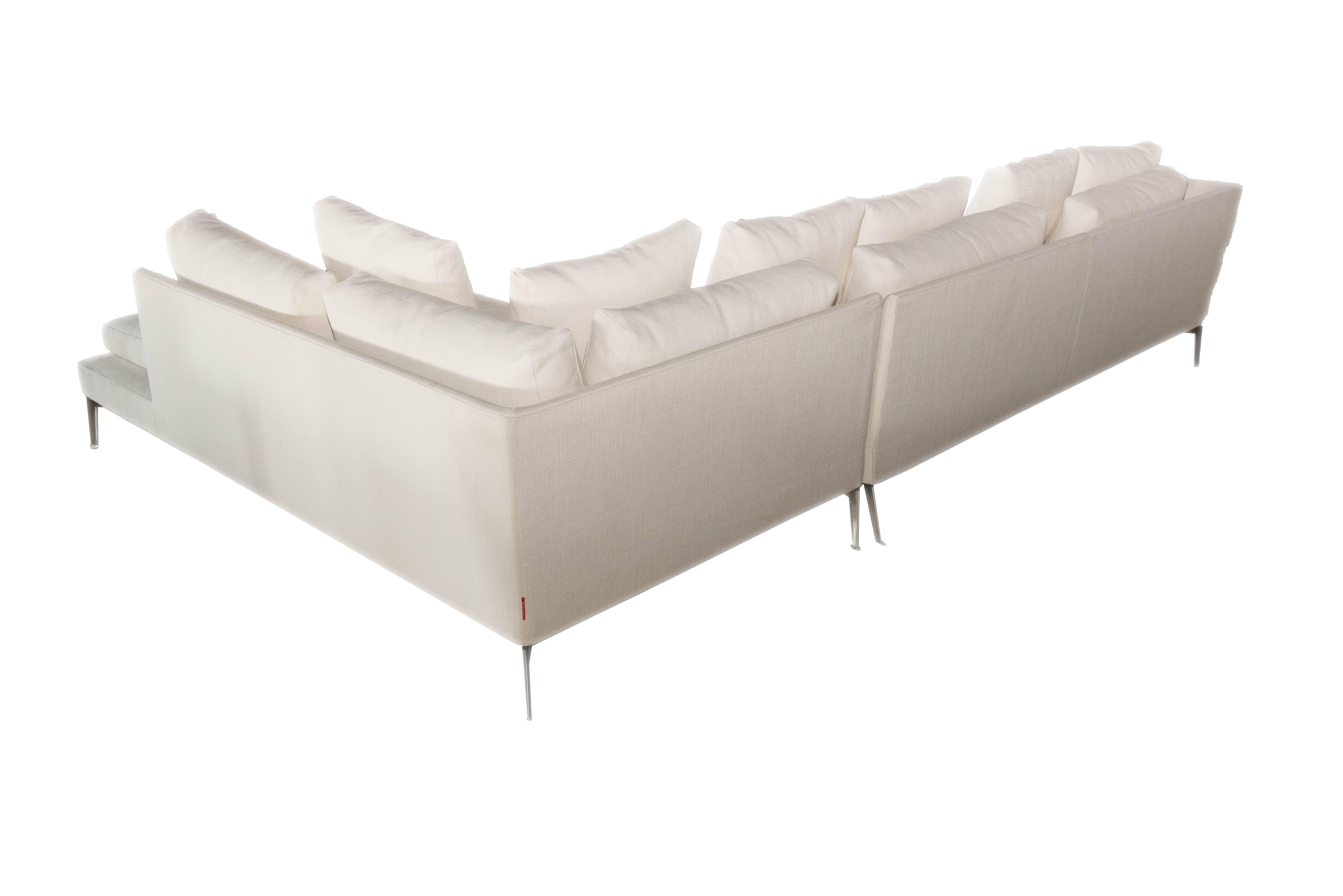 Italian Flexform Feel Good Sectional Sofa