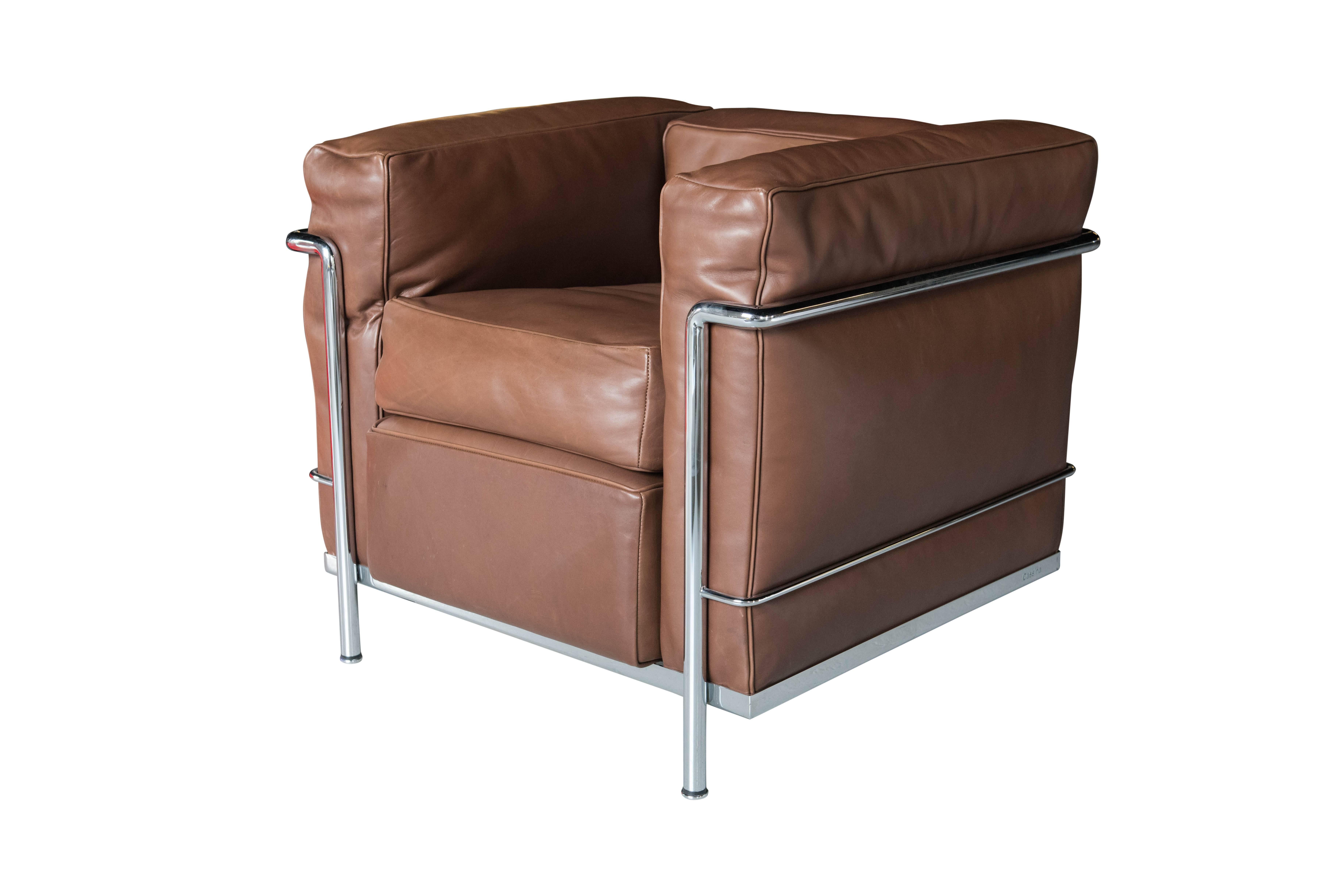 Italian Cassina LC2 Armchair