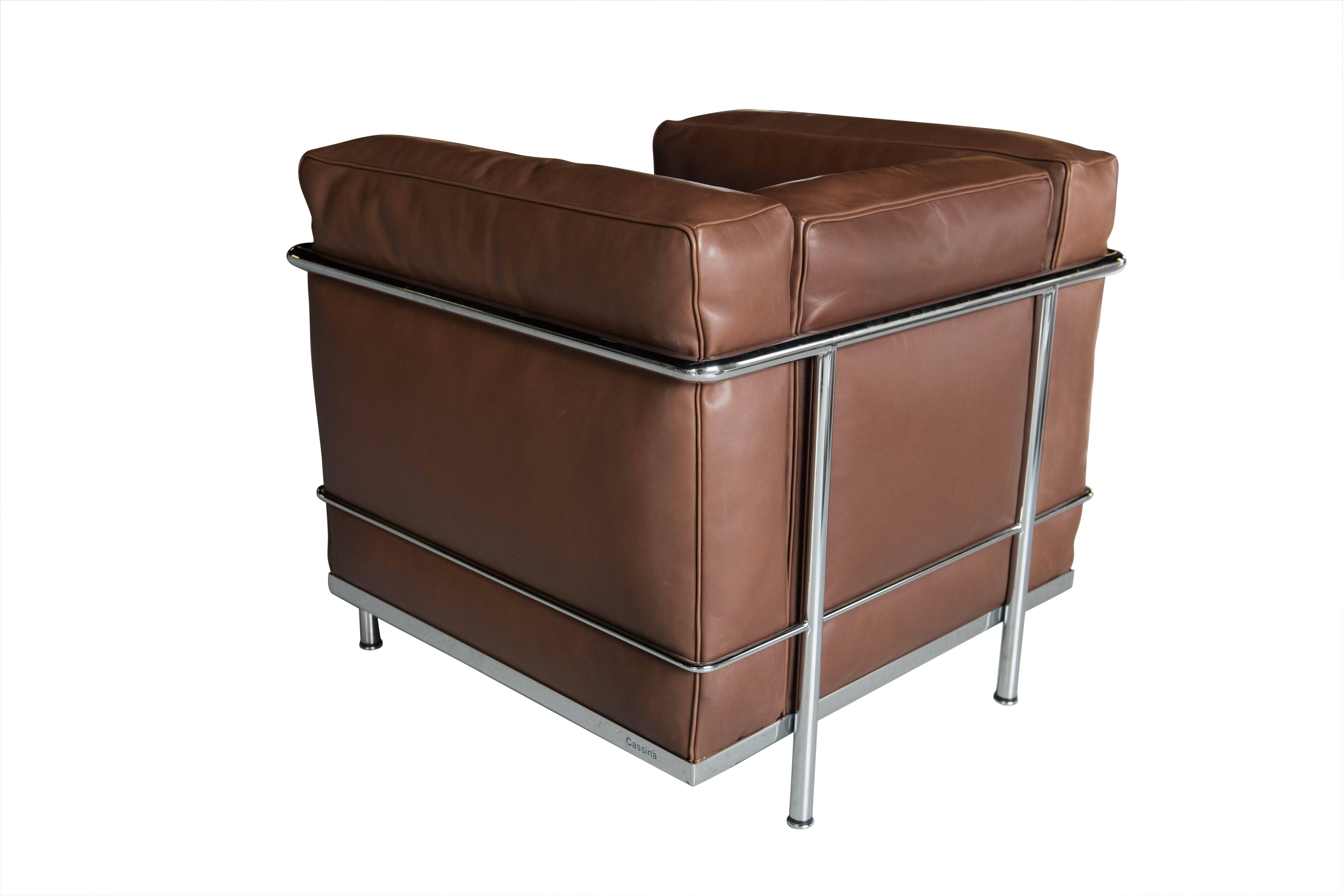 Modern Cassina LC2 Armchair