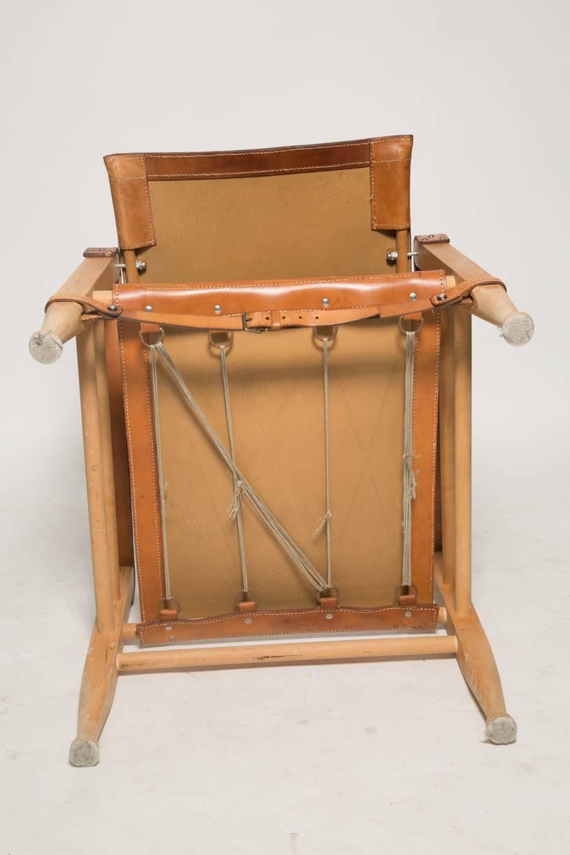 Mid-20th Century Børge Mogensen Model 2221 Safari Chair