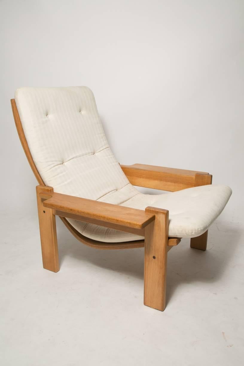 Scandinavian Modern Extremely Rare Pair of Yngve Ekstrom for Swedes Møbler Super Lounge Chairs