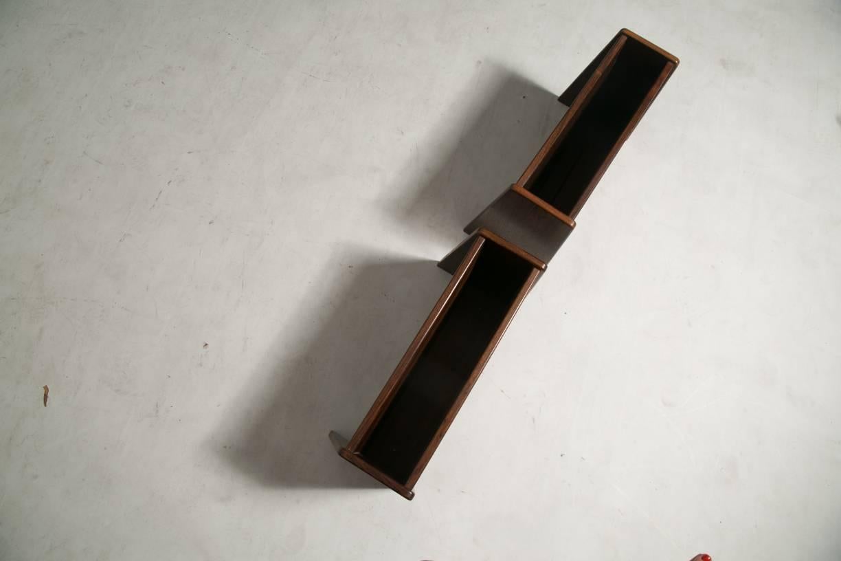 Floating Danish Rosewood Nightstands or Shelves In Excellent Condition In Brooklyn, NY