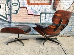Vintage Herman Miller Eames Lounge Chair and Ottoman