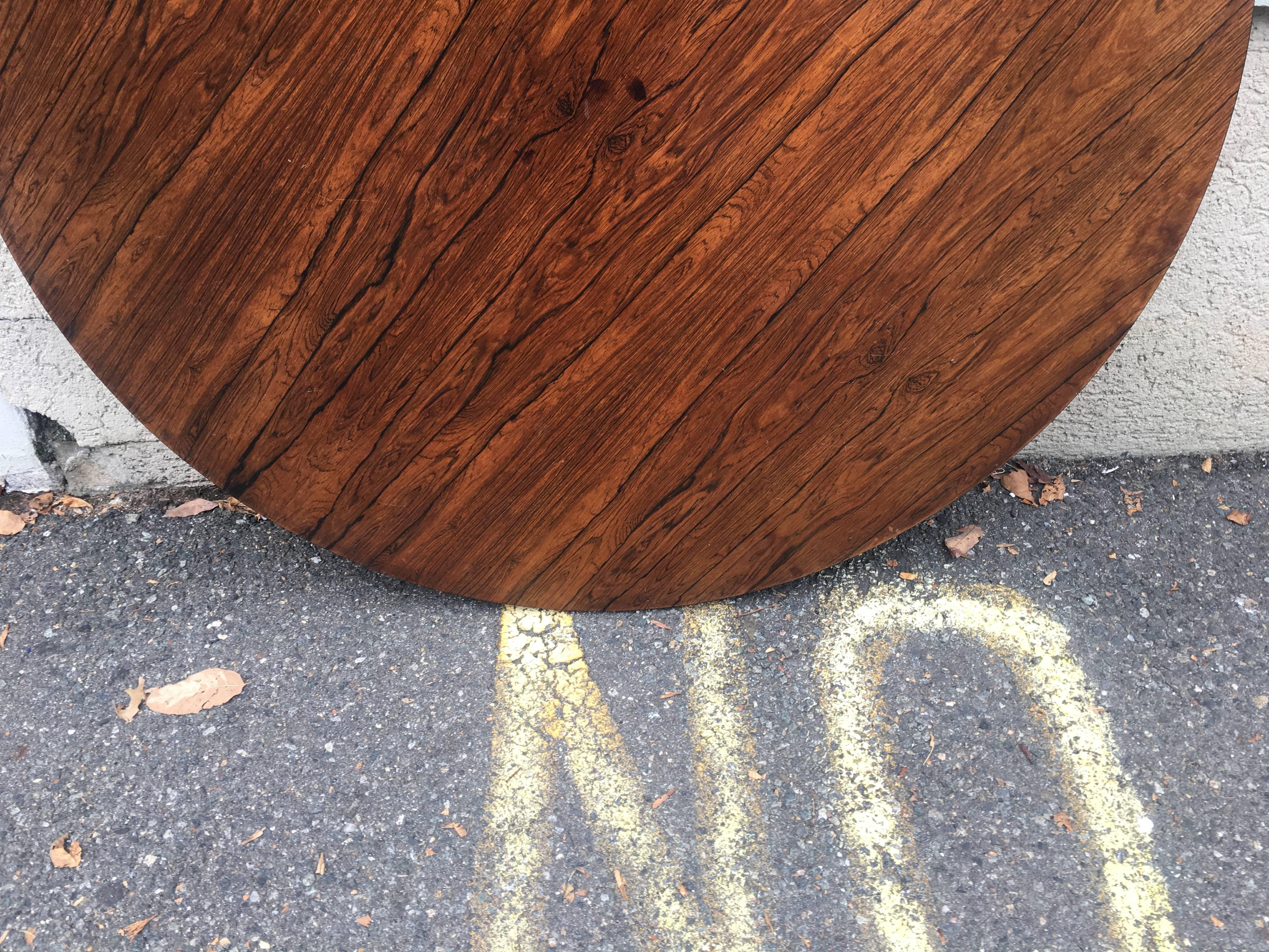 Mid-20th Century Herman Miller Eames Rose Wood Dining Table